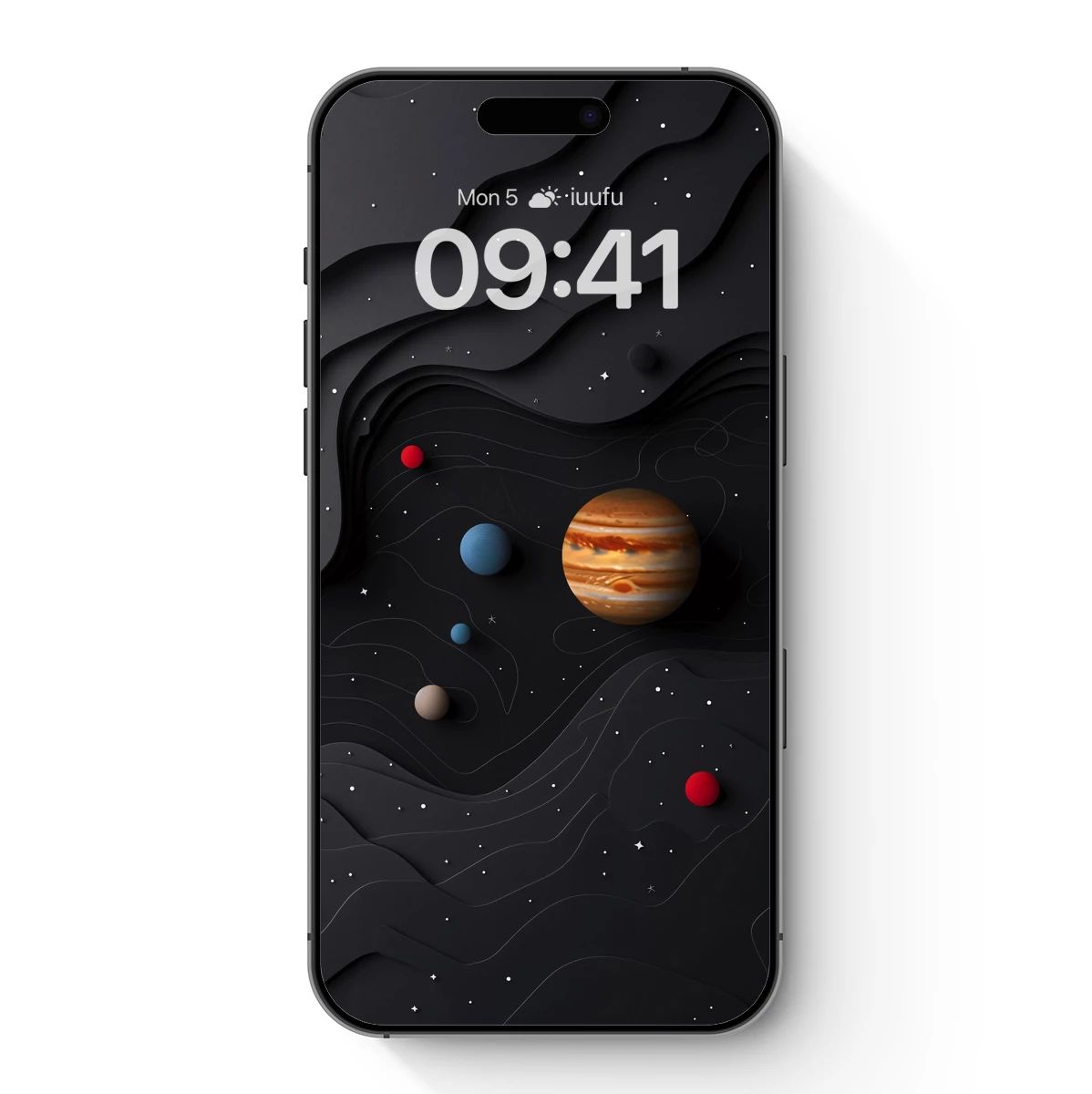 Cosmic Symphony: Layered Planetary Art