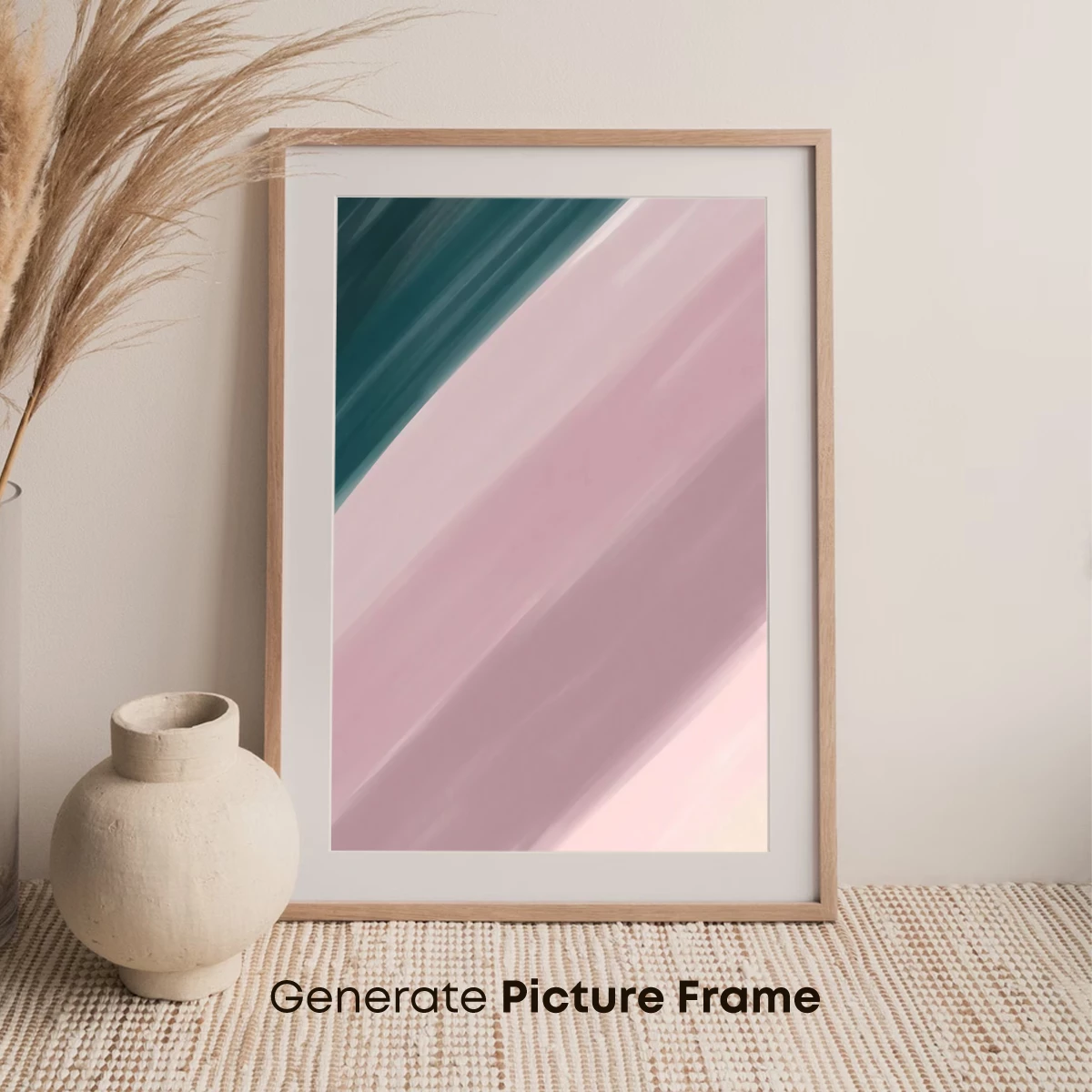 Diagonal Harmony: Pastel Gradient Flow - Image 7