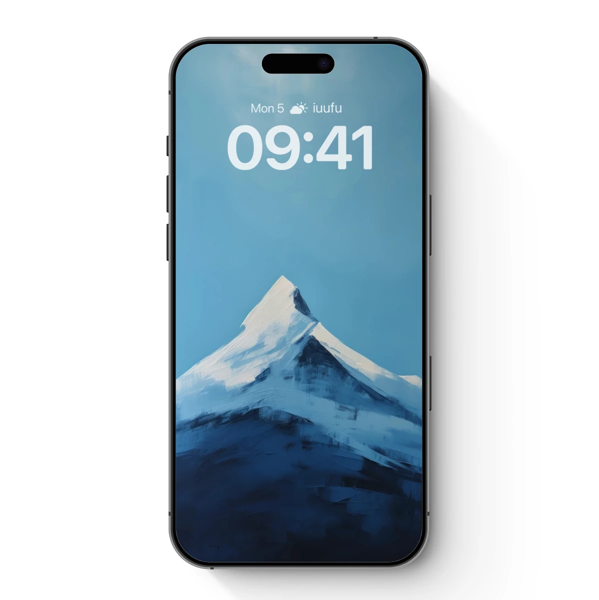 Eternal Snow Peak: Abstract Mountain Majesty