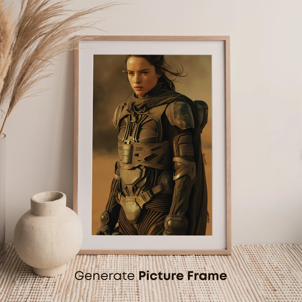 Desert Warrior in Futuristic Armor - Image 7