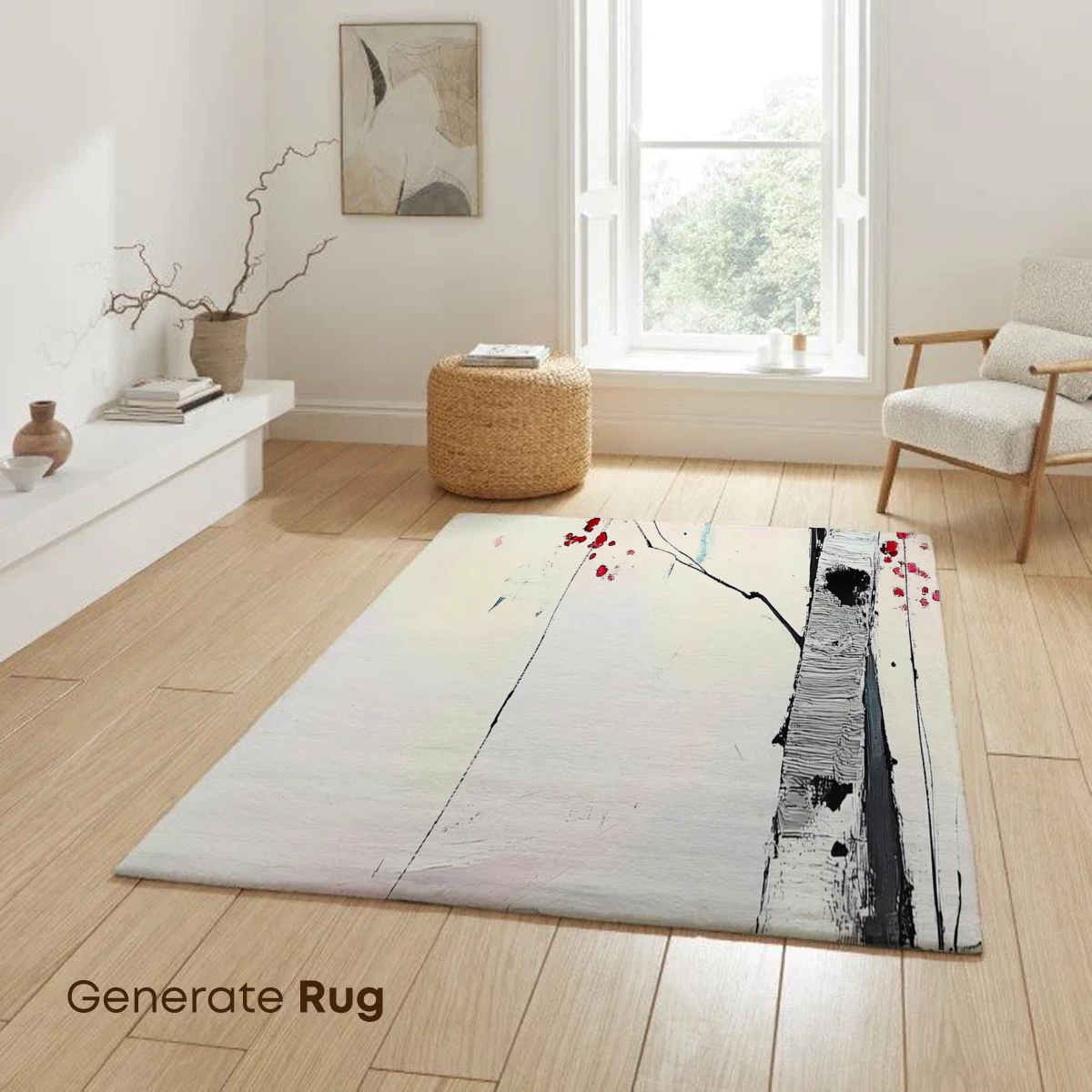 Birch Whispers in Abstract Harmony - Image 6