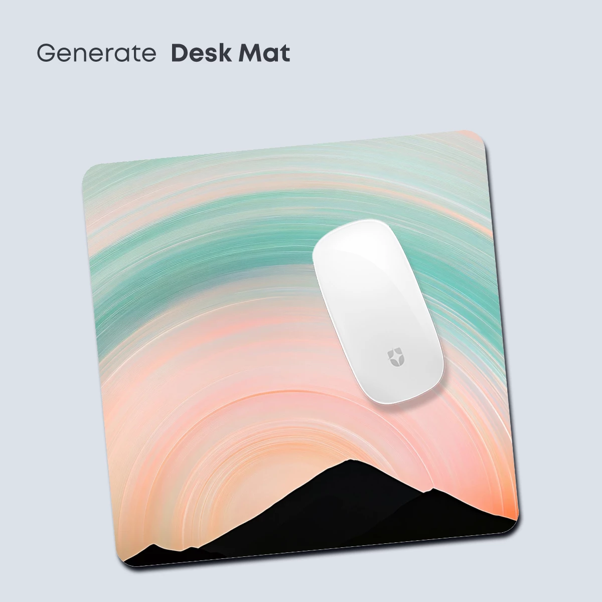 Ethereal Mountain Arcs: A Symphony of Pastel Swirls - Image 4