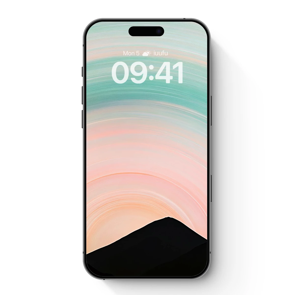 Ethereal Mountain Arcs: A Symphony of Pastel Swirls