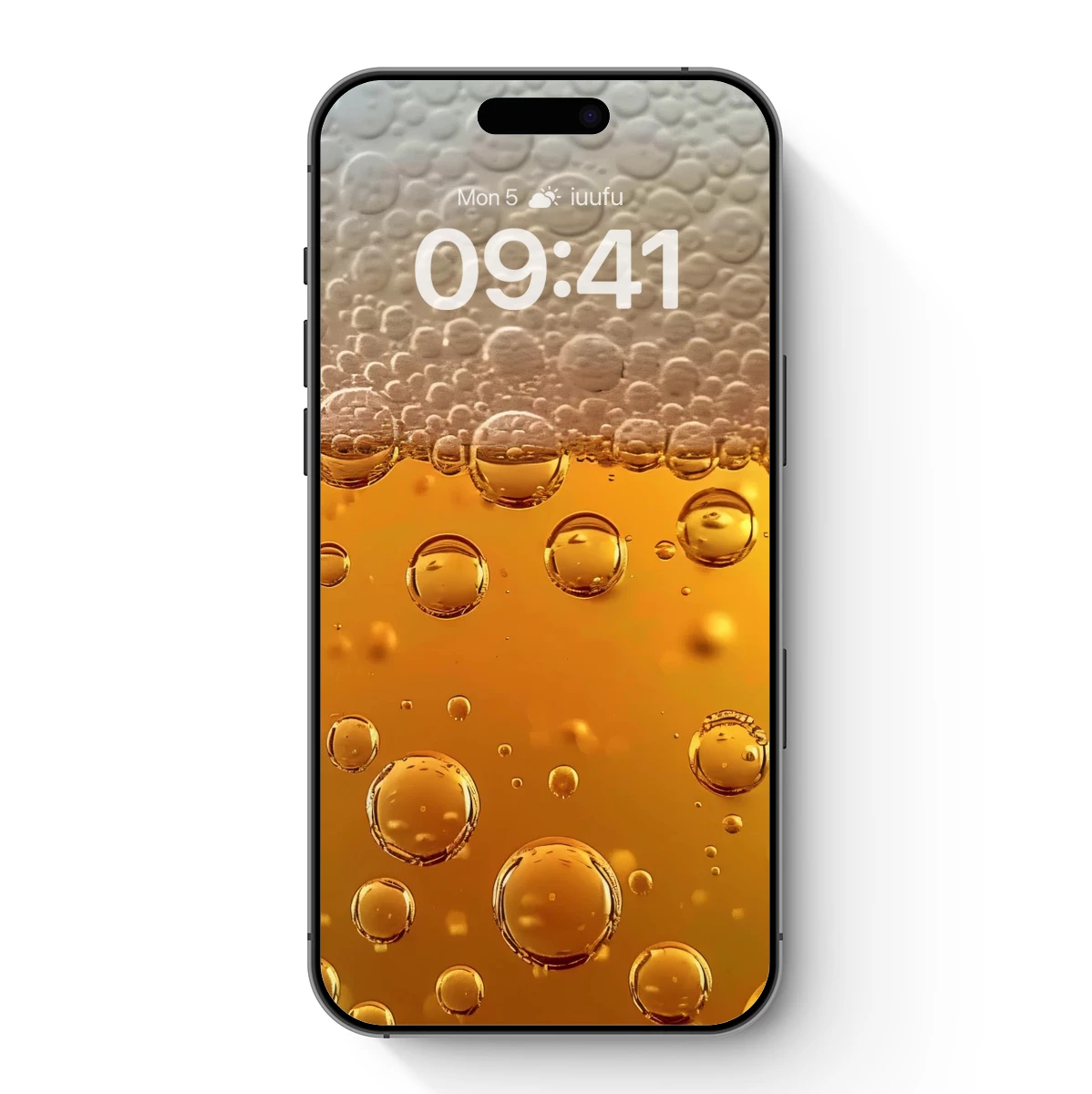 Golden Bubbles: A Symphony of Light and Foam