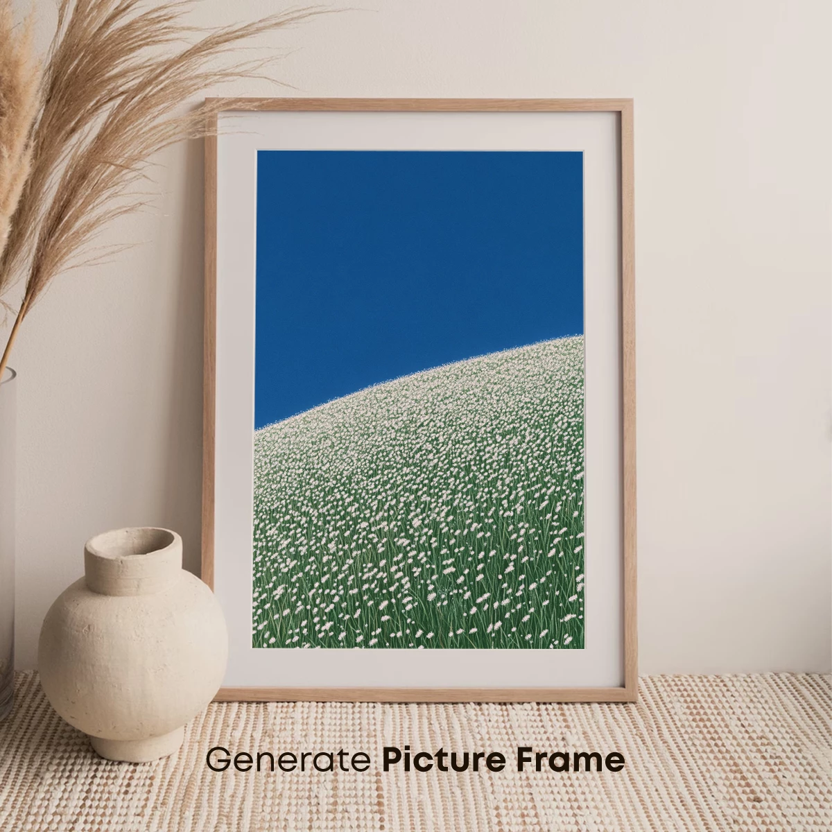 Eternal Floral Slope Under Azure Skies - Image 7