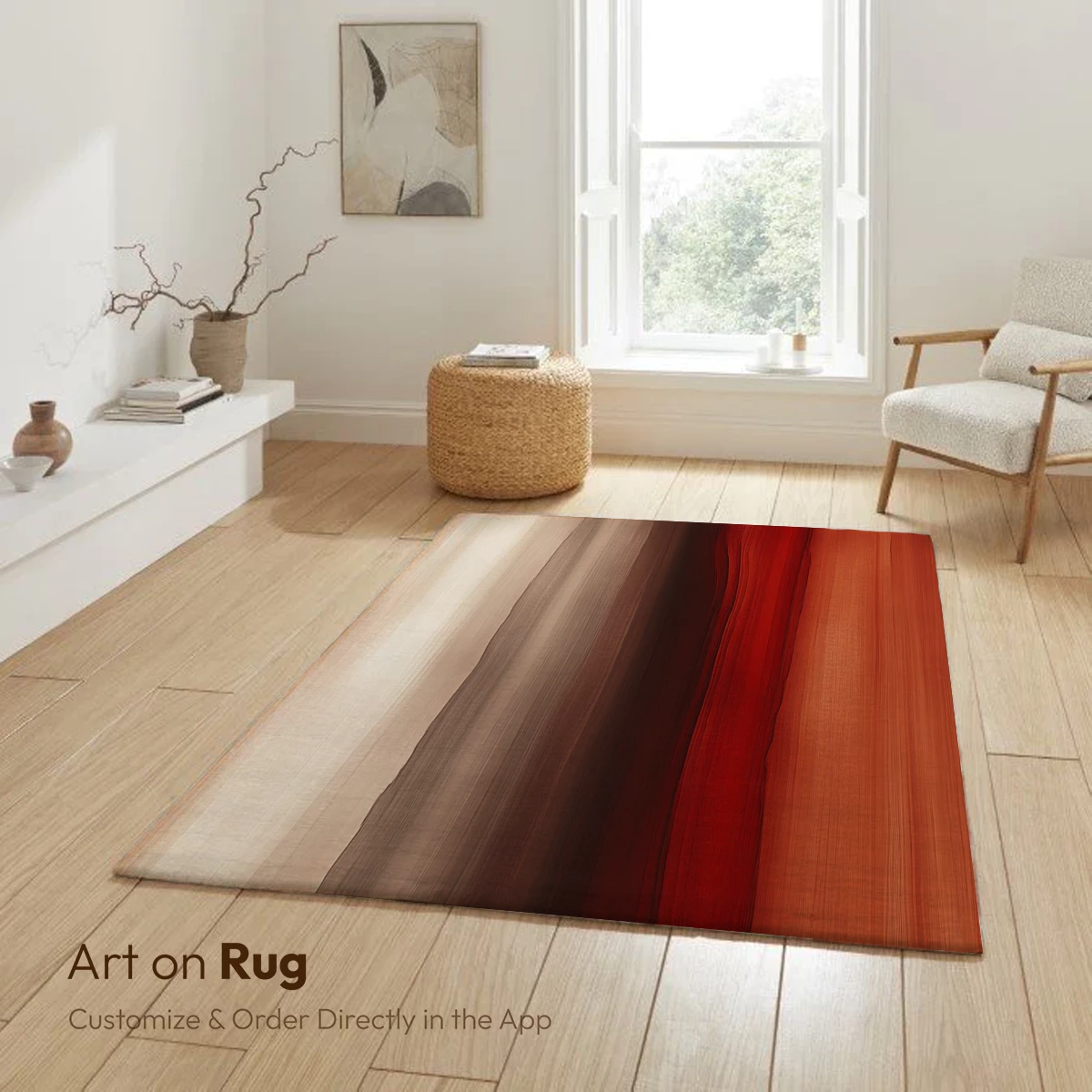 Abstract Strata: Earth Tones in Motion - Image 6