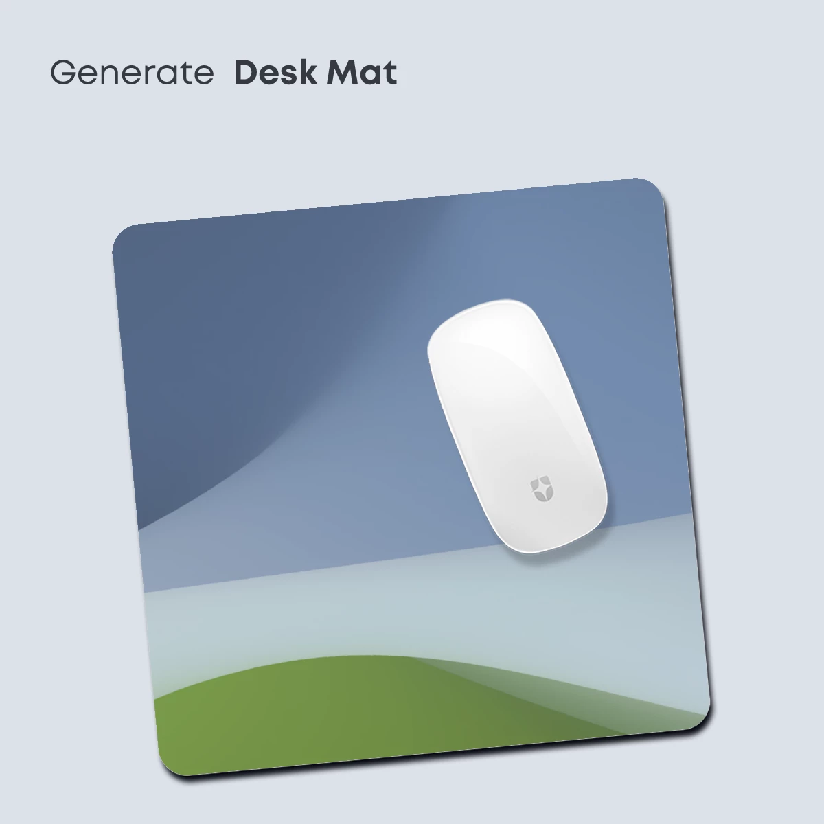 Abstract Horizon: Green Waves and Blue Skies - Image 4