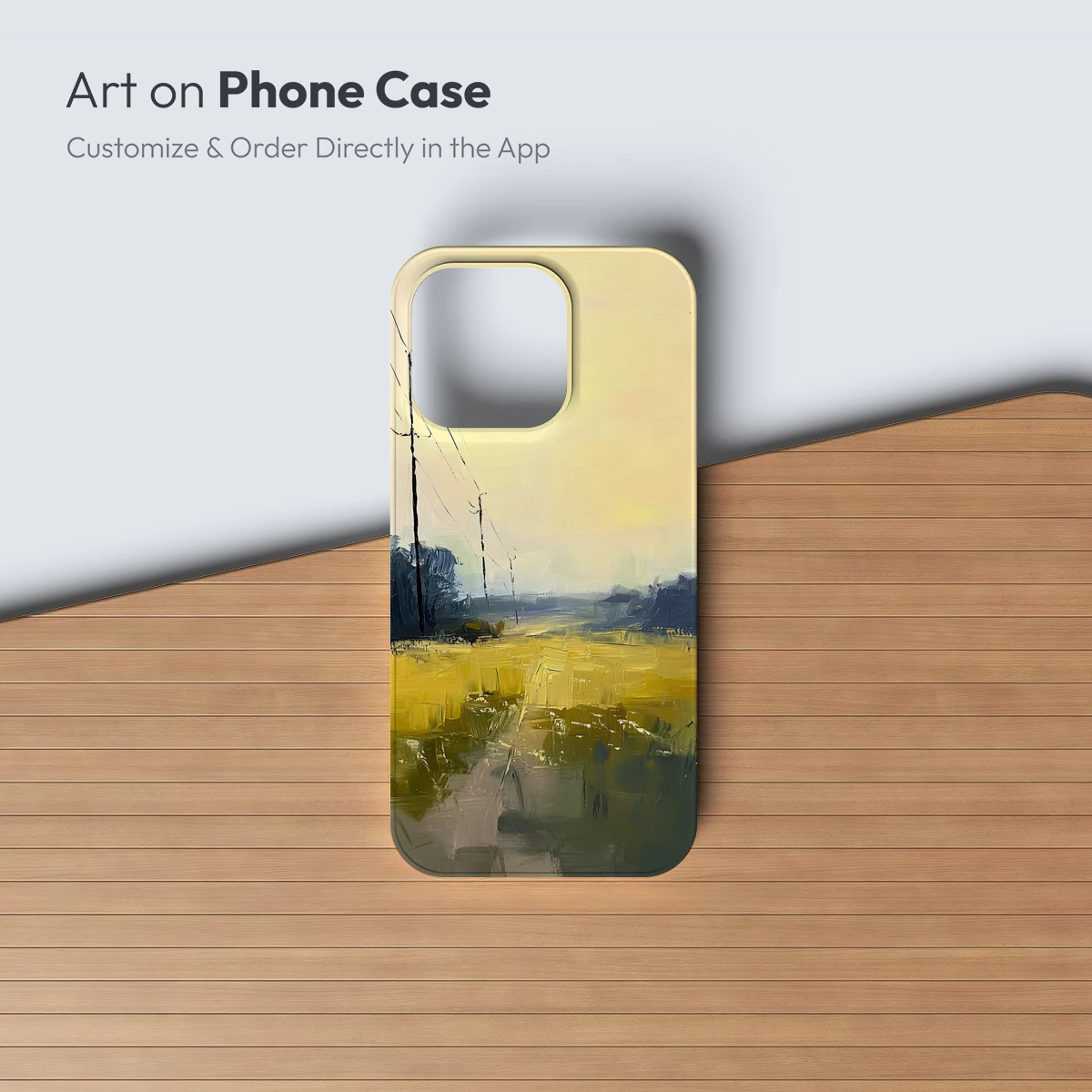 Golden Fields at Dusk: Impressionist Landscape - Image 3