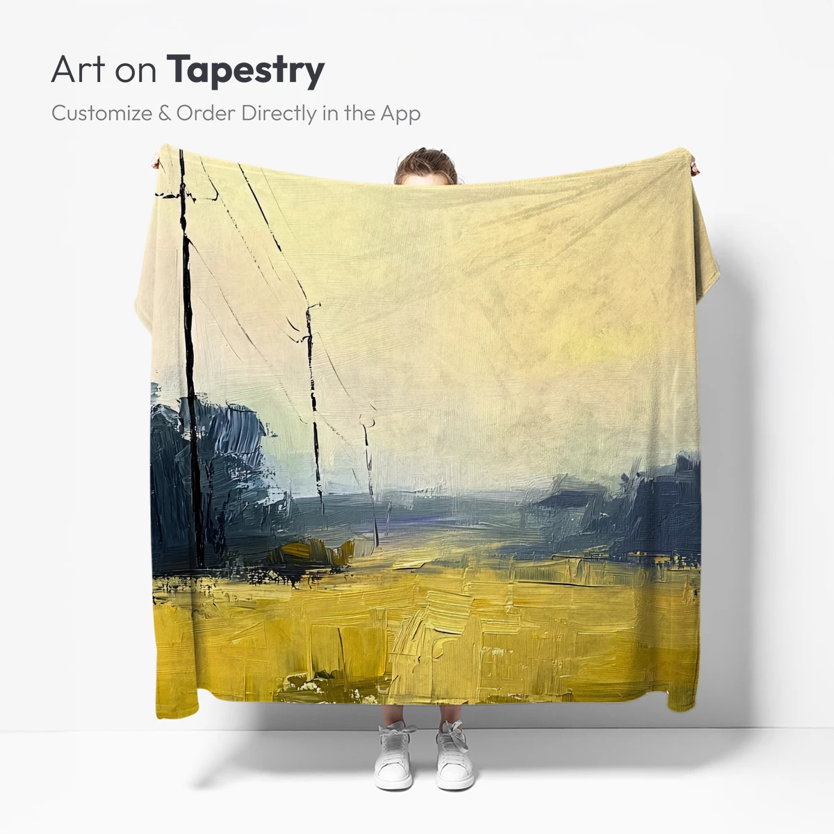 Golden Fields at Dusk: Impressionist Landscape - Image 5
