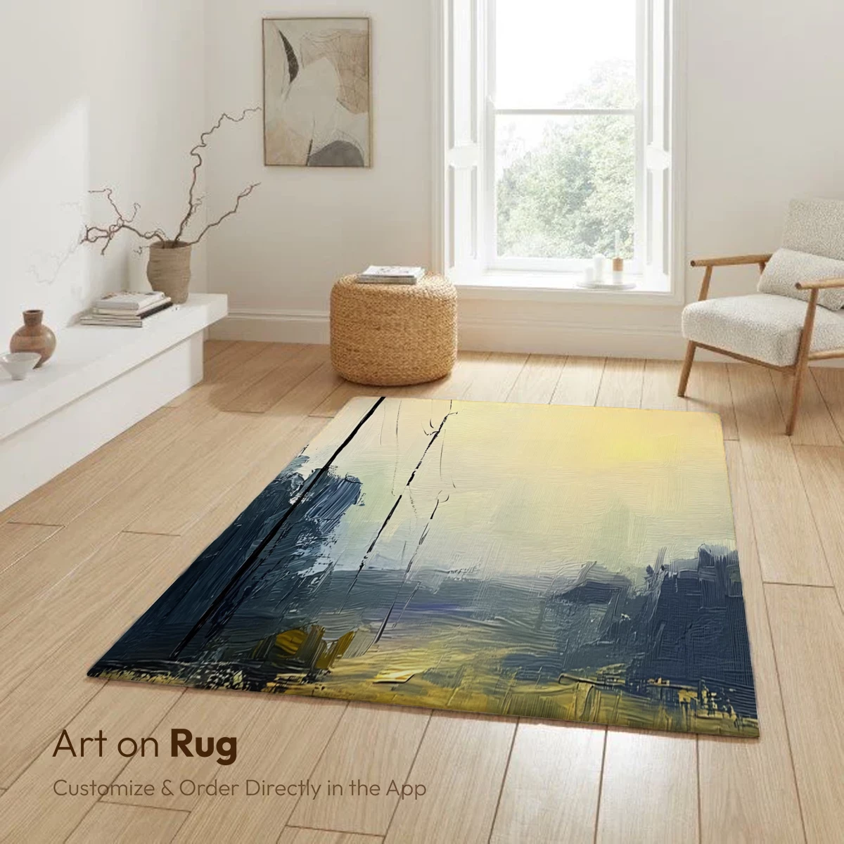 Golden Fields at Dusk: Impressionist Landscape - Image 6