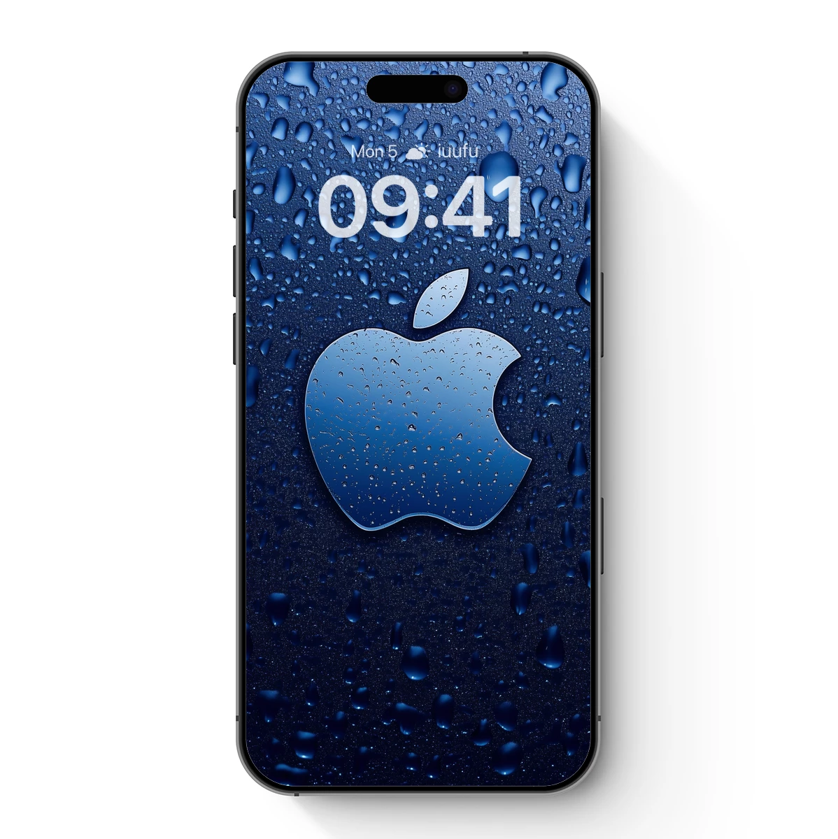 Blue Apple Droplets: Digital Minimalism Blue Apple Droplets: Digital Minimalism
