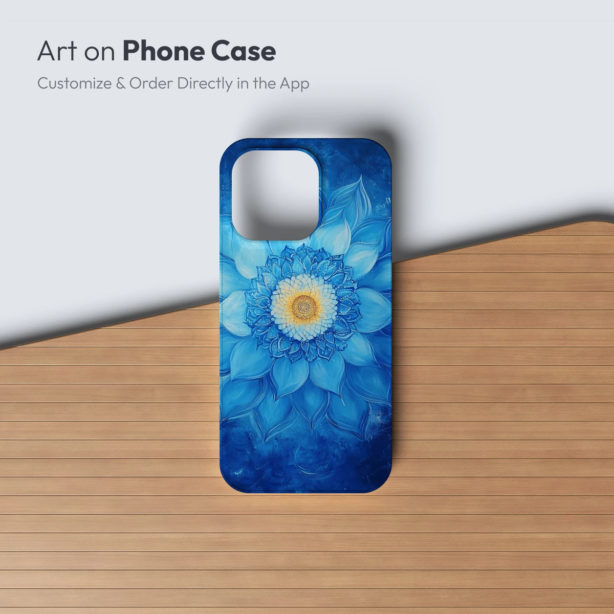 Blue Lotus Bloom: Mystical Floral Artistry - Image 3