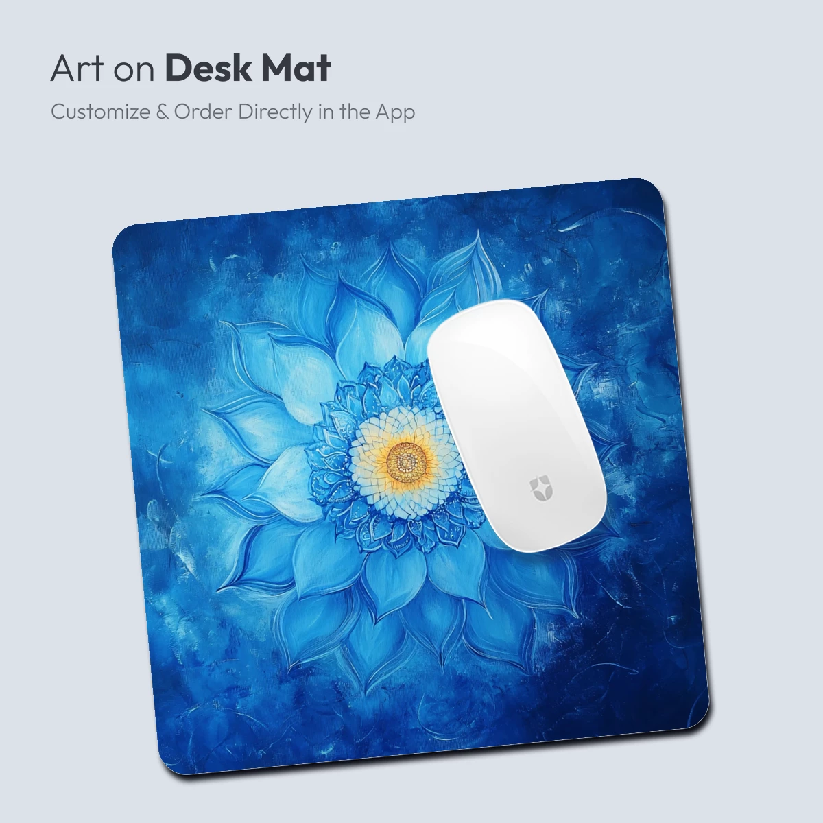 Blue Lotus Bloom: Mystical Floral Artistry - Image 4