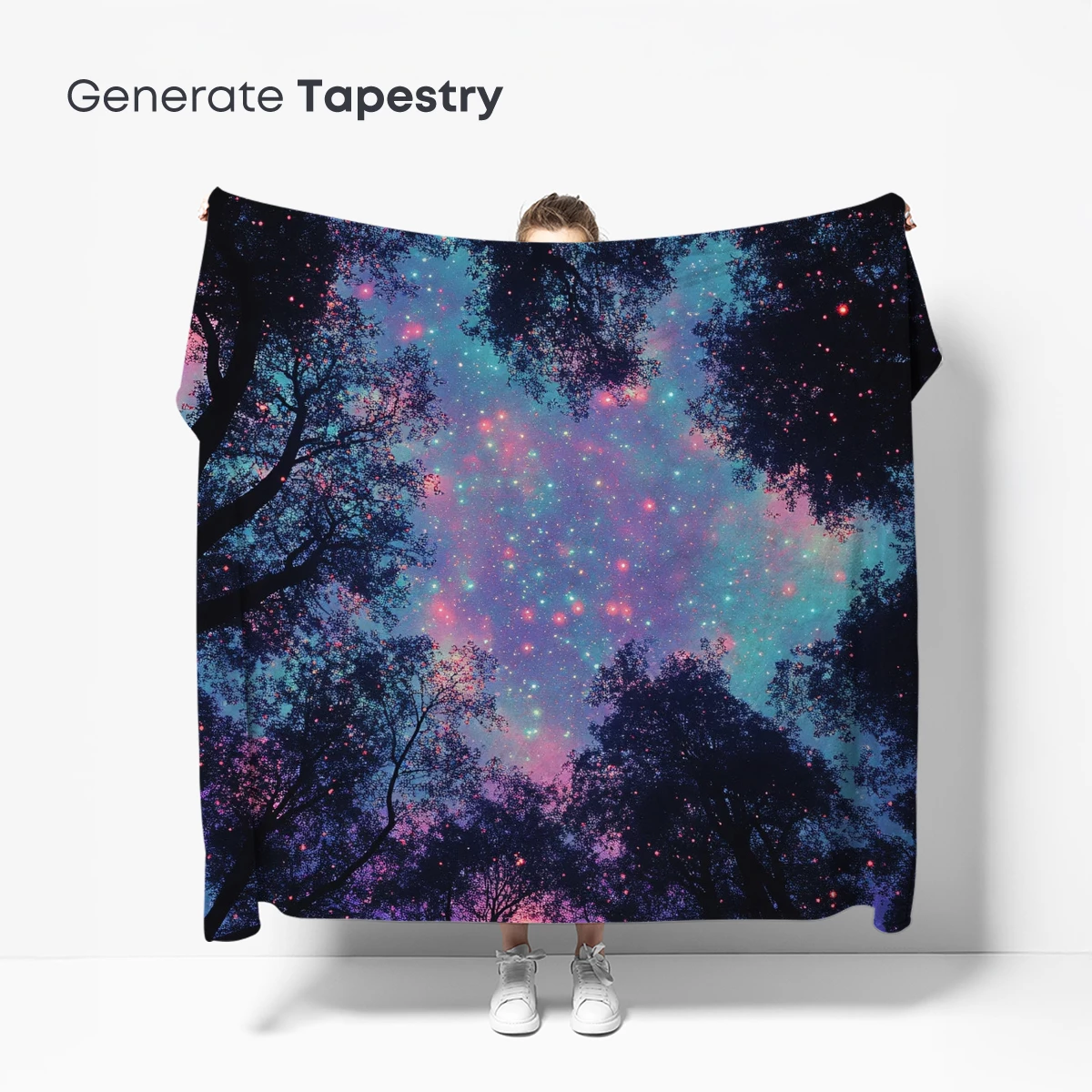 Enchanted Forest Night Sky - Image 5