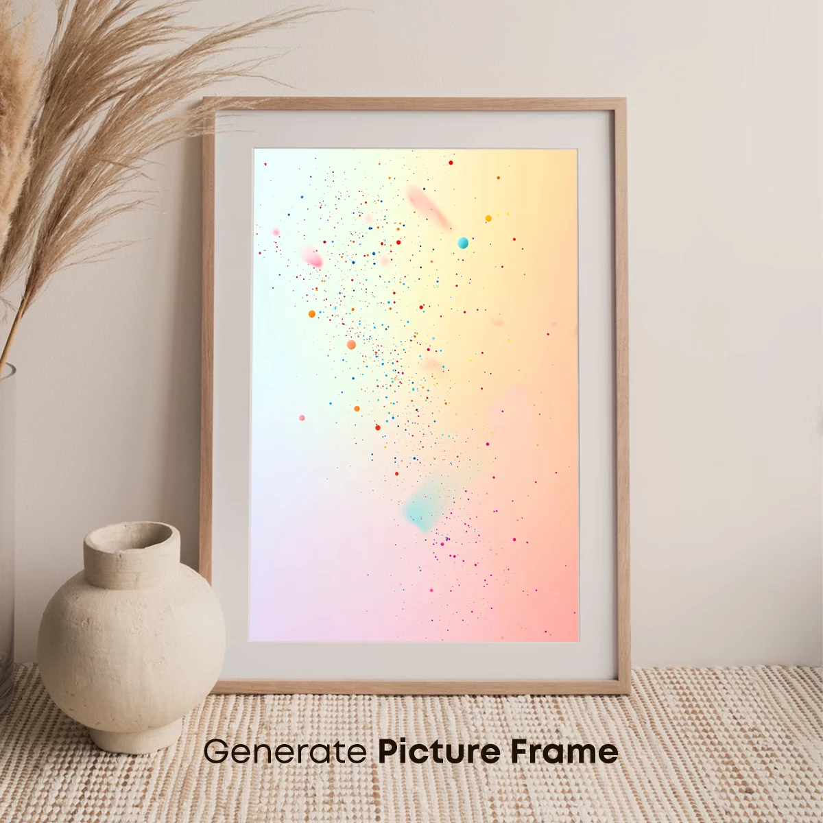 Cosmic Dust Symphony: A Celestial Scatter of Colors - Image 7