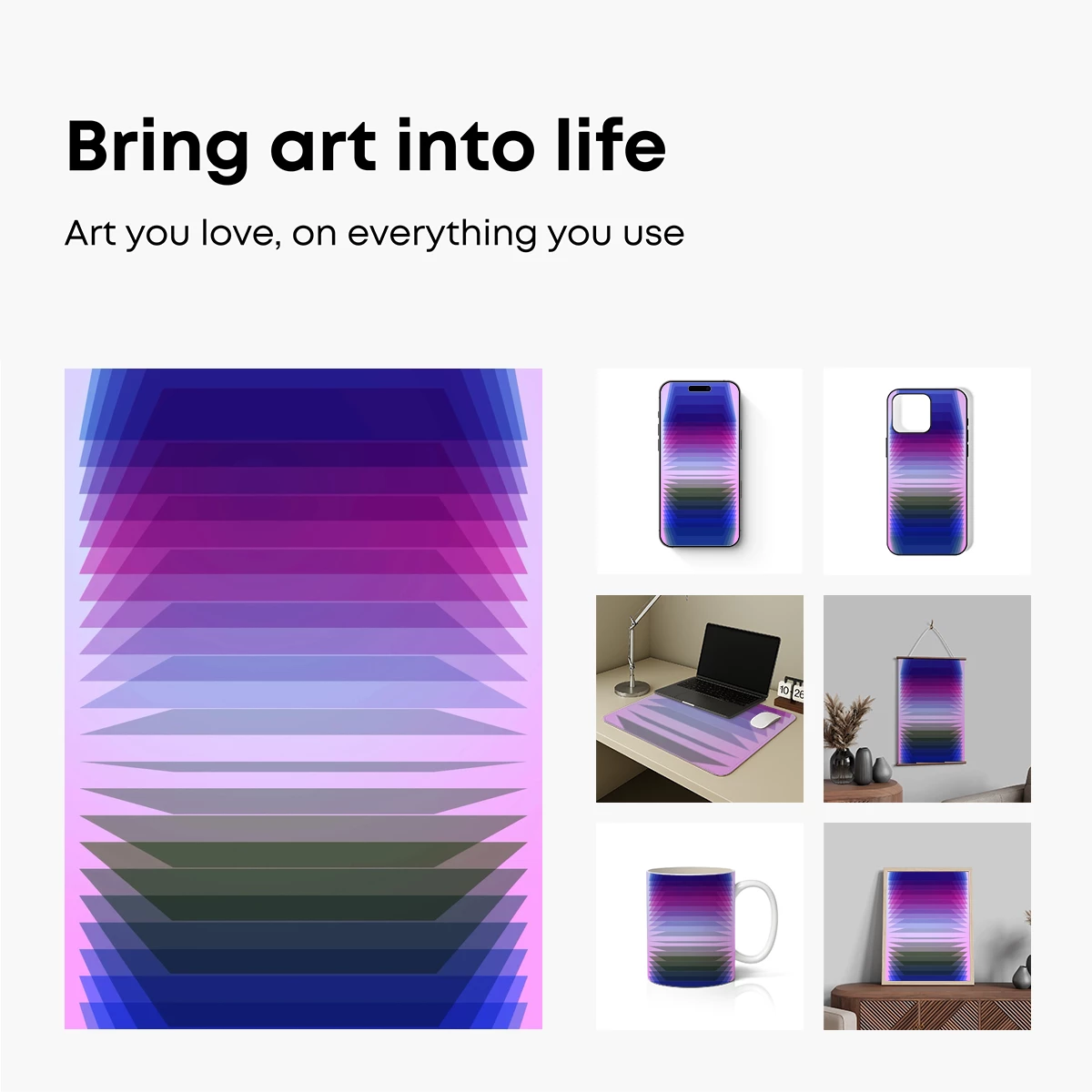 Gradient Layers: A Symphony of Color Flow - Image 2