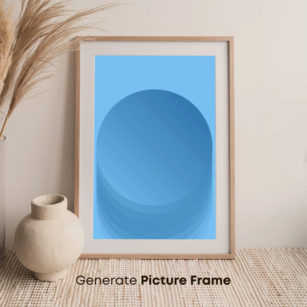 Blue Gradient Spheres: A Study in Depth and Harmony - Image 7