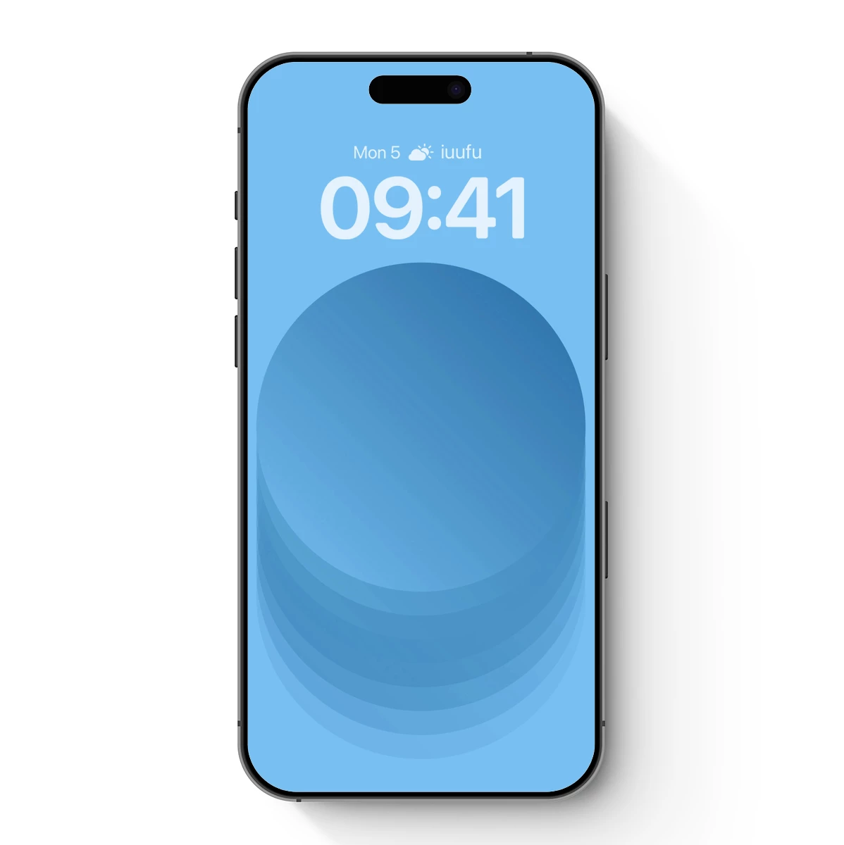 Blue Gradient Spheres: A Study in Depth and Harmony