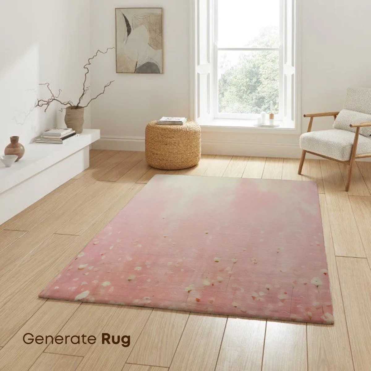 Dreamy Daisy Field Under Pink Haze - Image 6