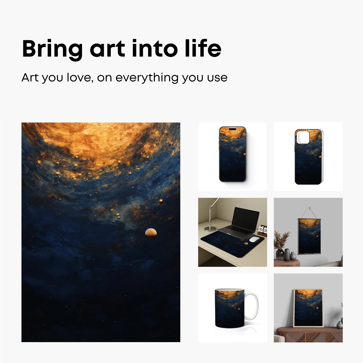 Celestial Vortex: A Cosmic Dance of Planets and Stars - Image 2