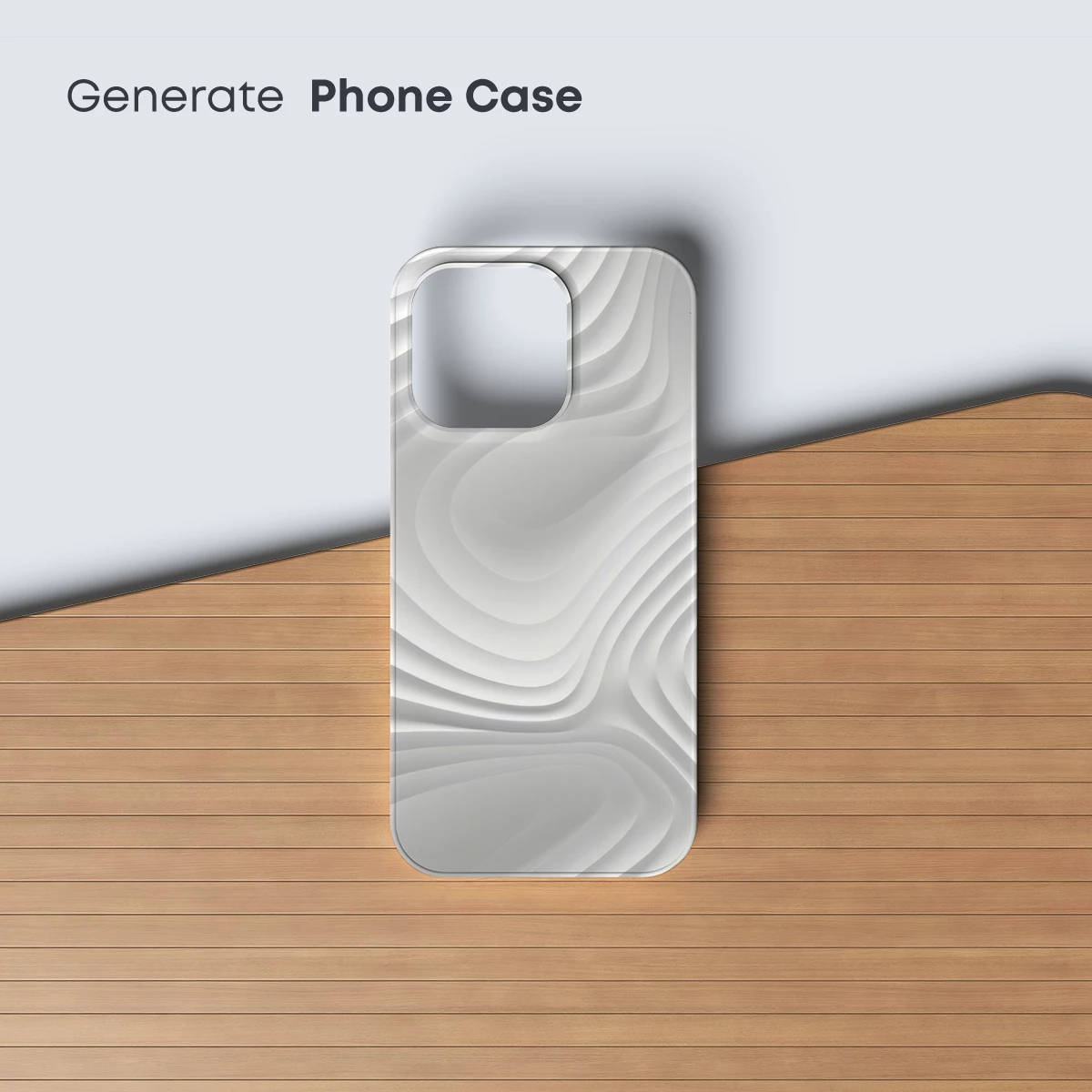 Elegant White Waves: A Symphony of Curves - Image 3