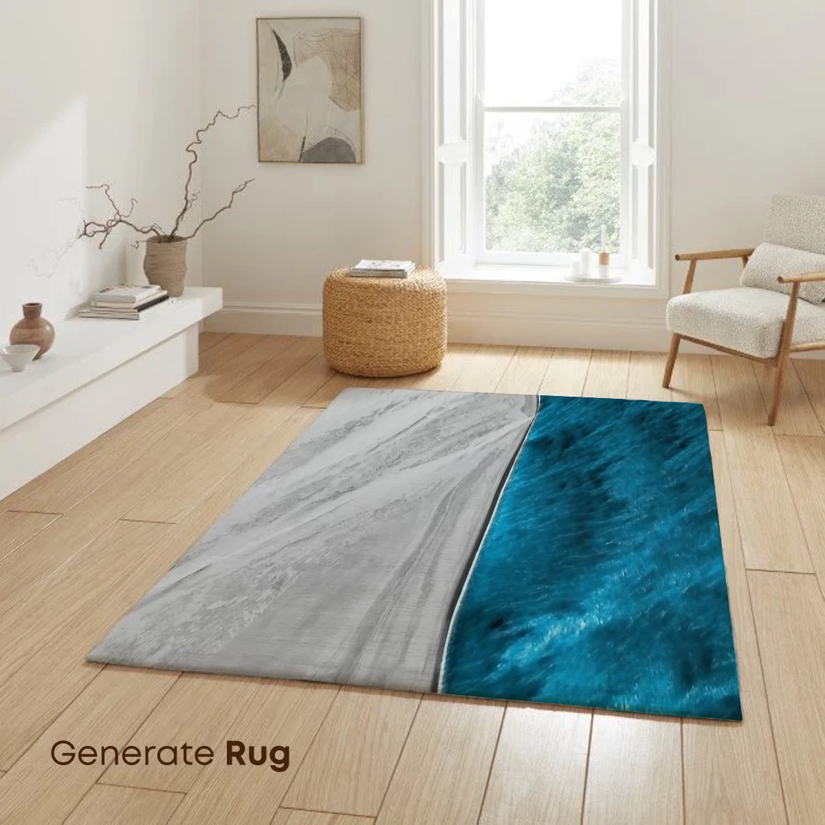 Azure Tides Embrace Snowy Shores - Image 6