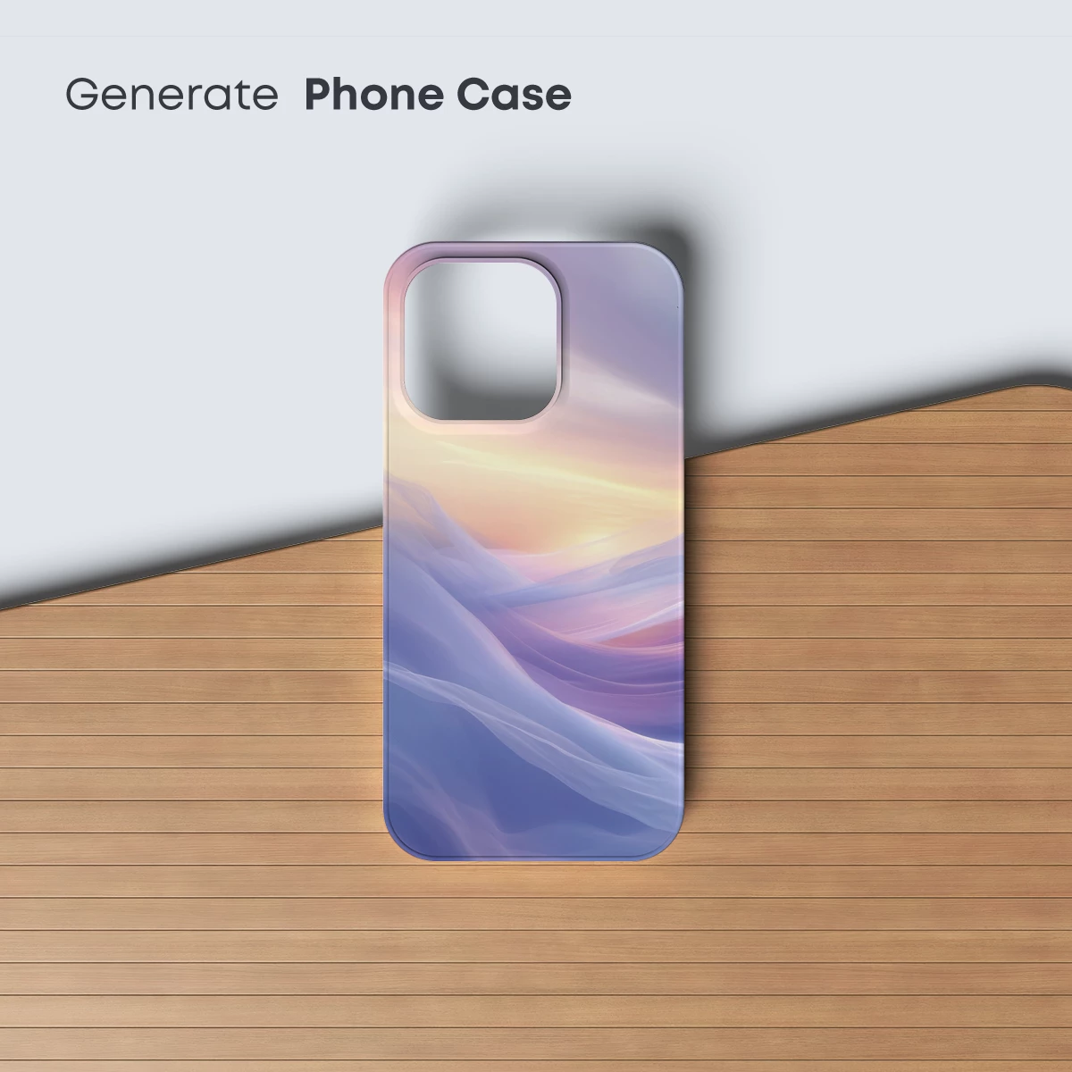 Ethereal Silk Sunset: Flowing Pastels in Harmony - Image 3