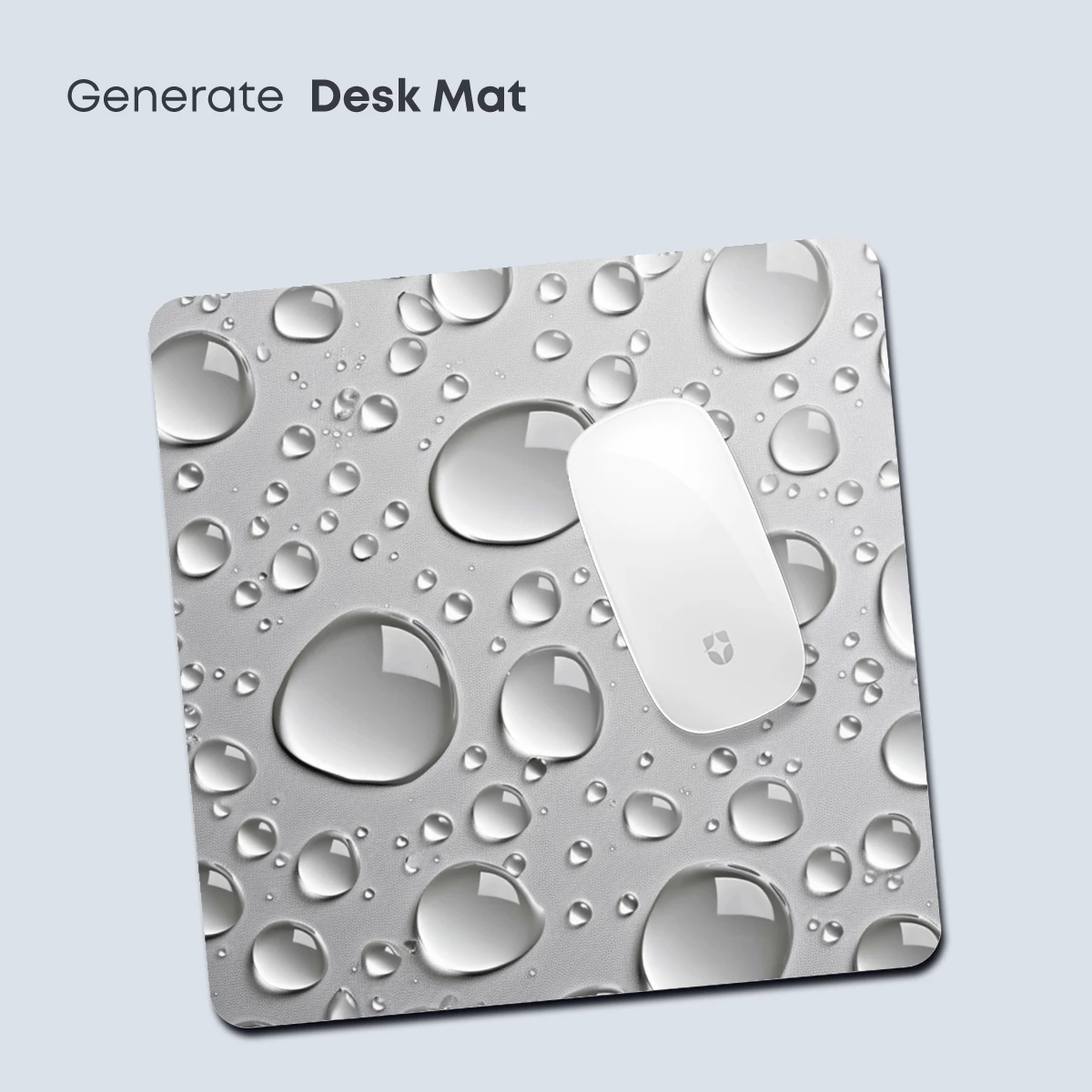 Crystal Droplets on Silver Canvas - Image 4