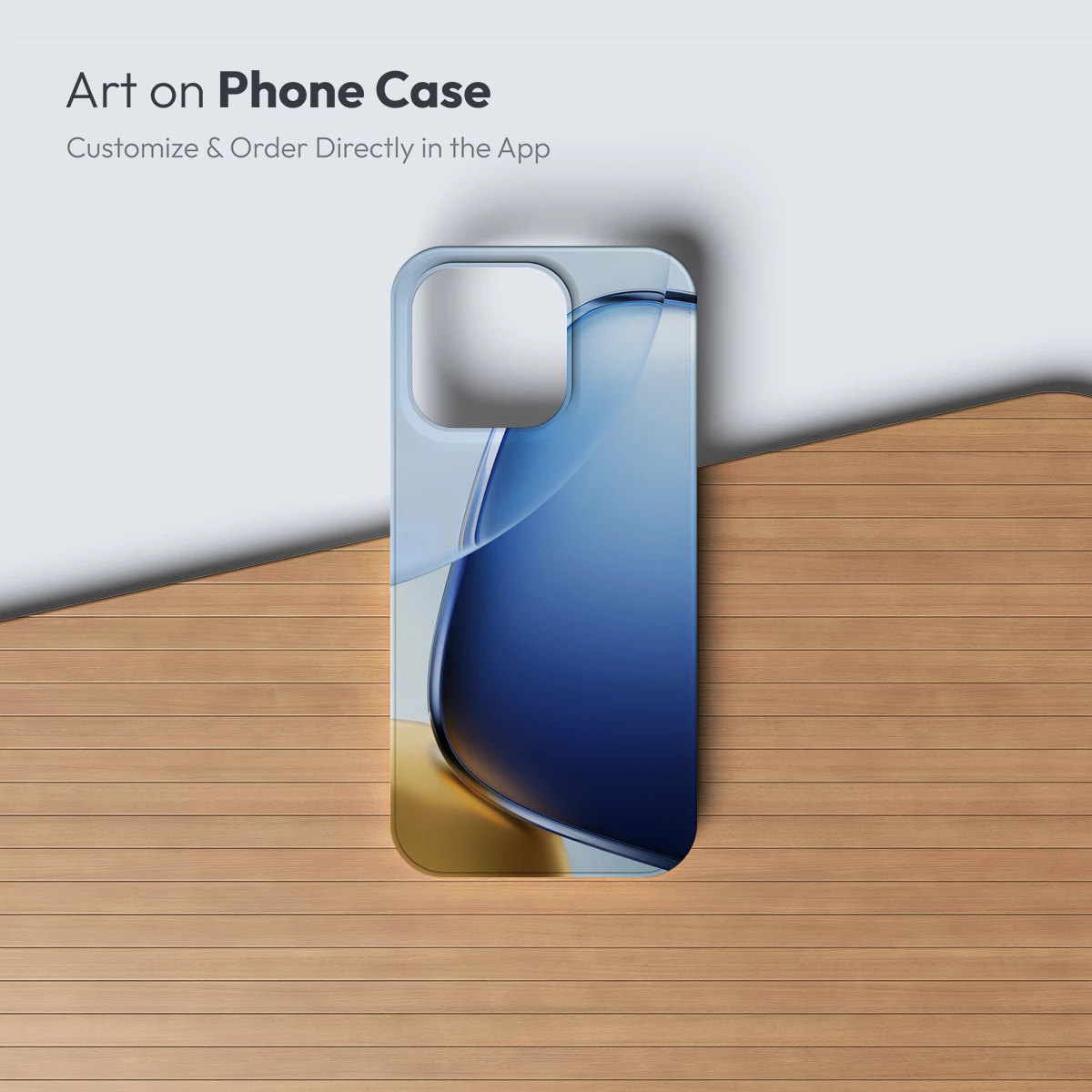 Ethereal Blue Curve: A Symphony of Light and Form - Image 3