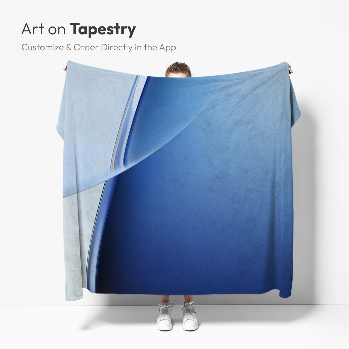 Ethereal Blue Curve: A Symphony of Light and Form - Image 5