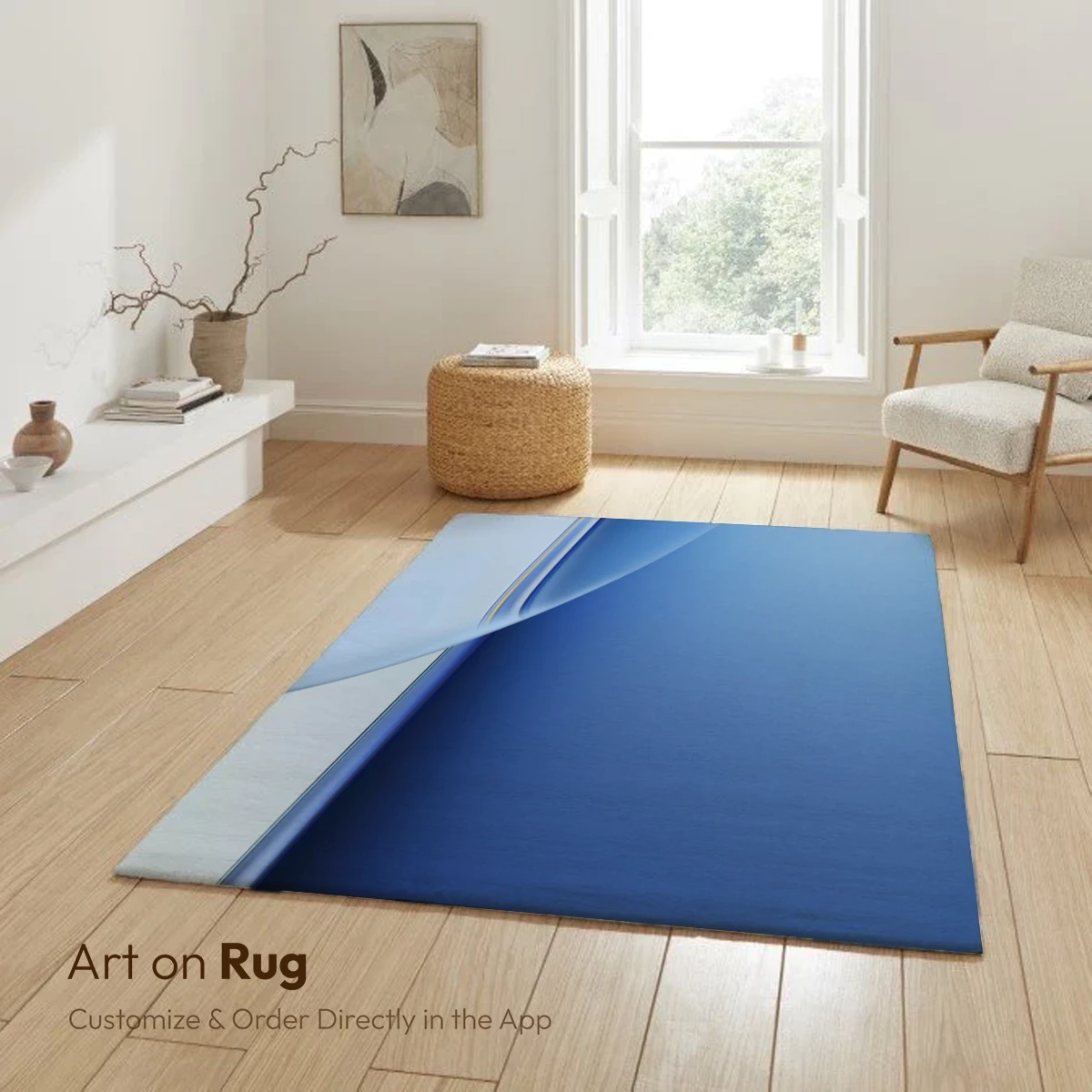 Ethereal Blue Curve: A Symphony of Light and Form - Image 6