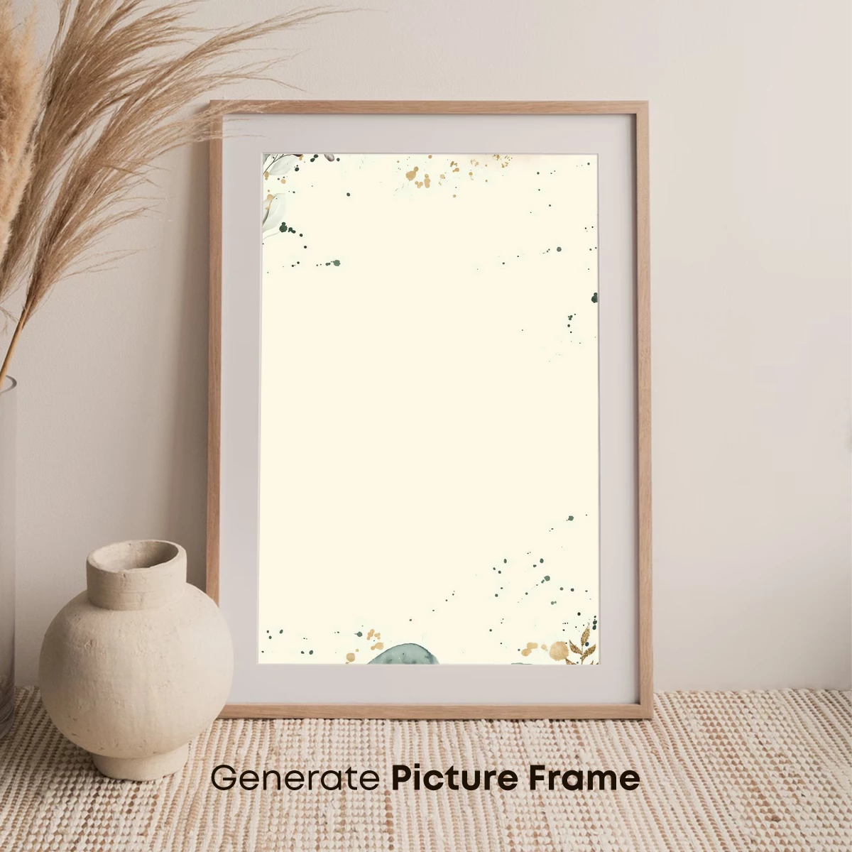 Ethereal Dawn: Watercolor Whispers and Gilded Flecks - Image 7