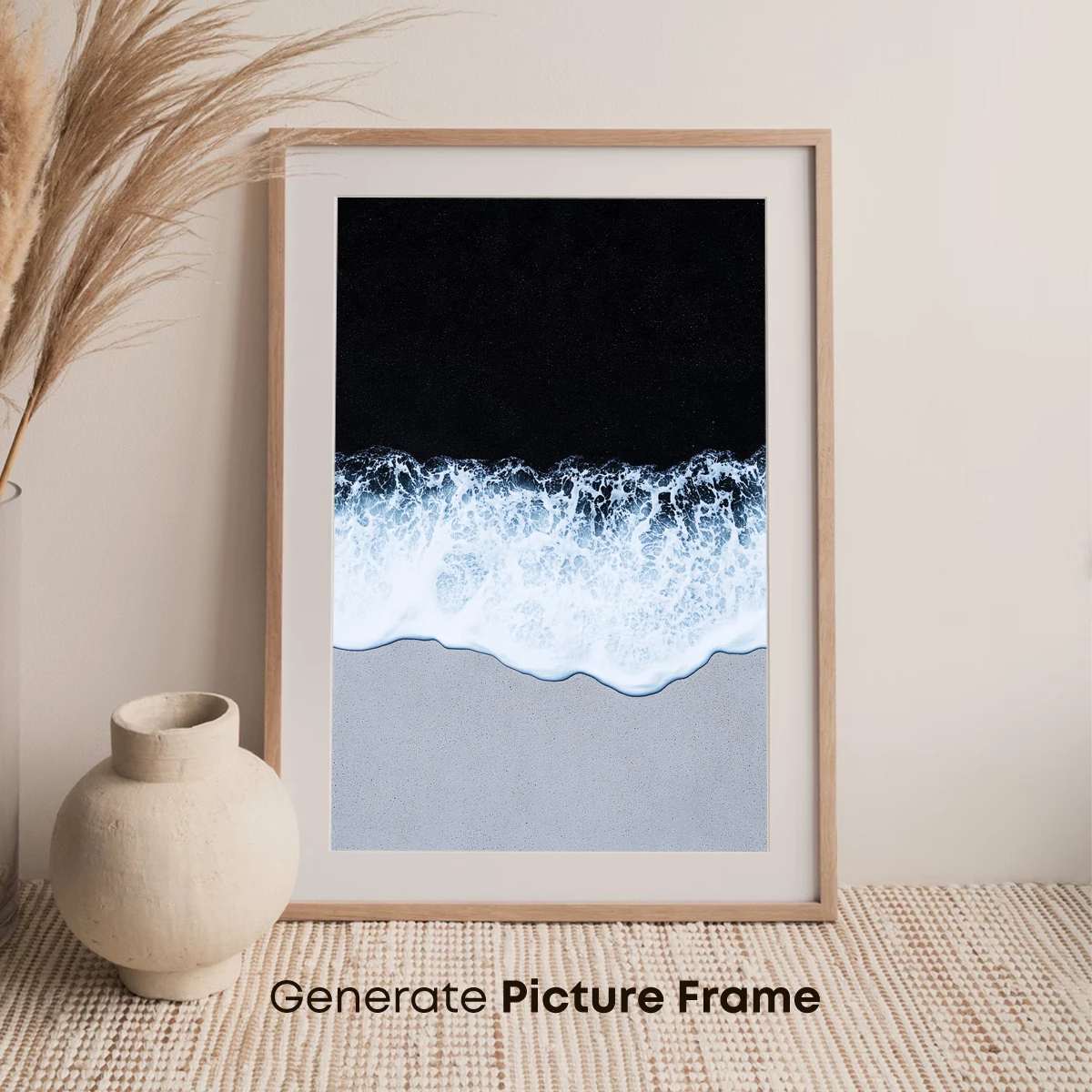 Eternal Shoreline: Night's Whispering Waves - Image 7