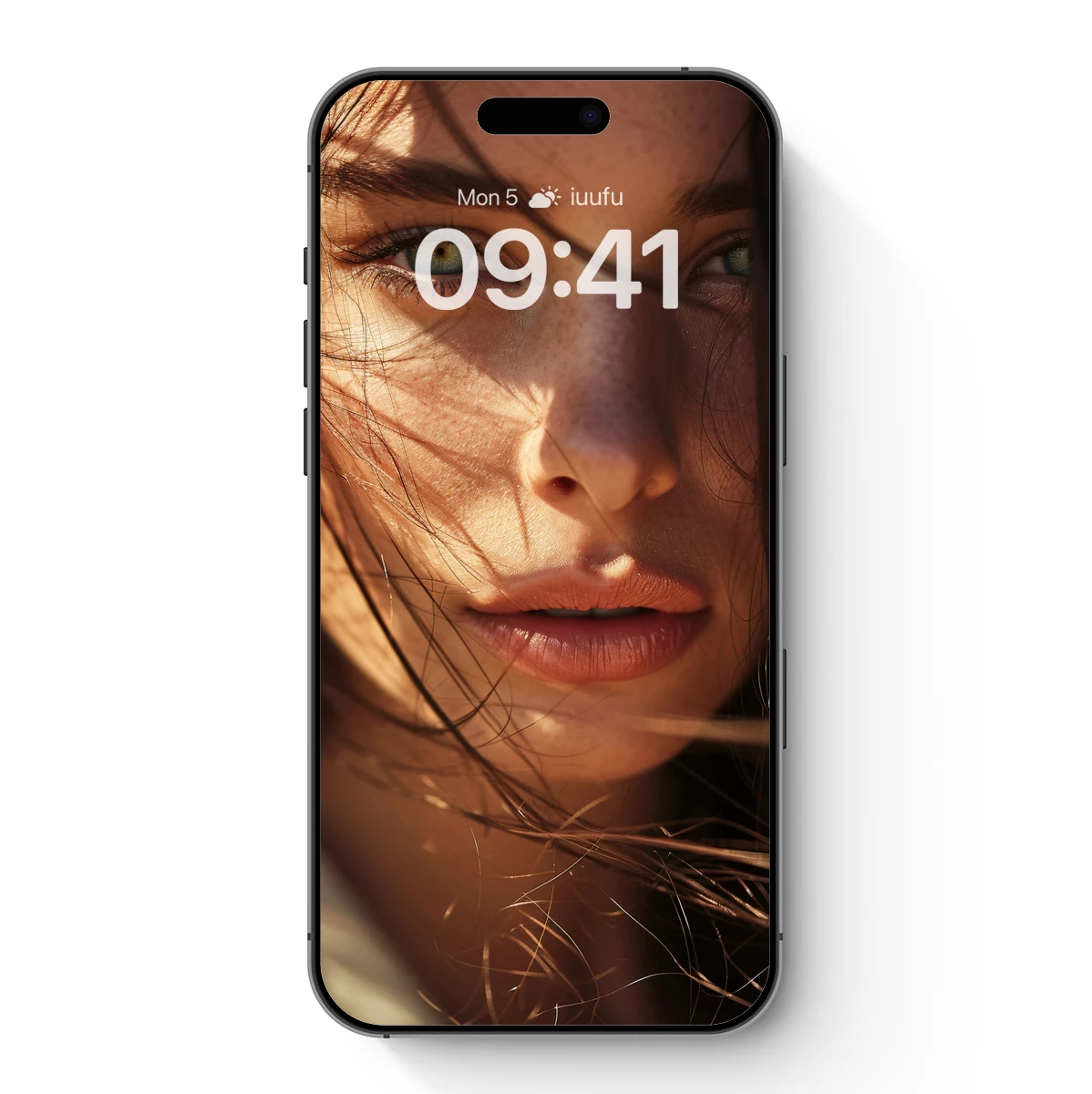 Golden-Hued Serenity: Wind-Whipped Elegance