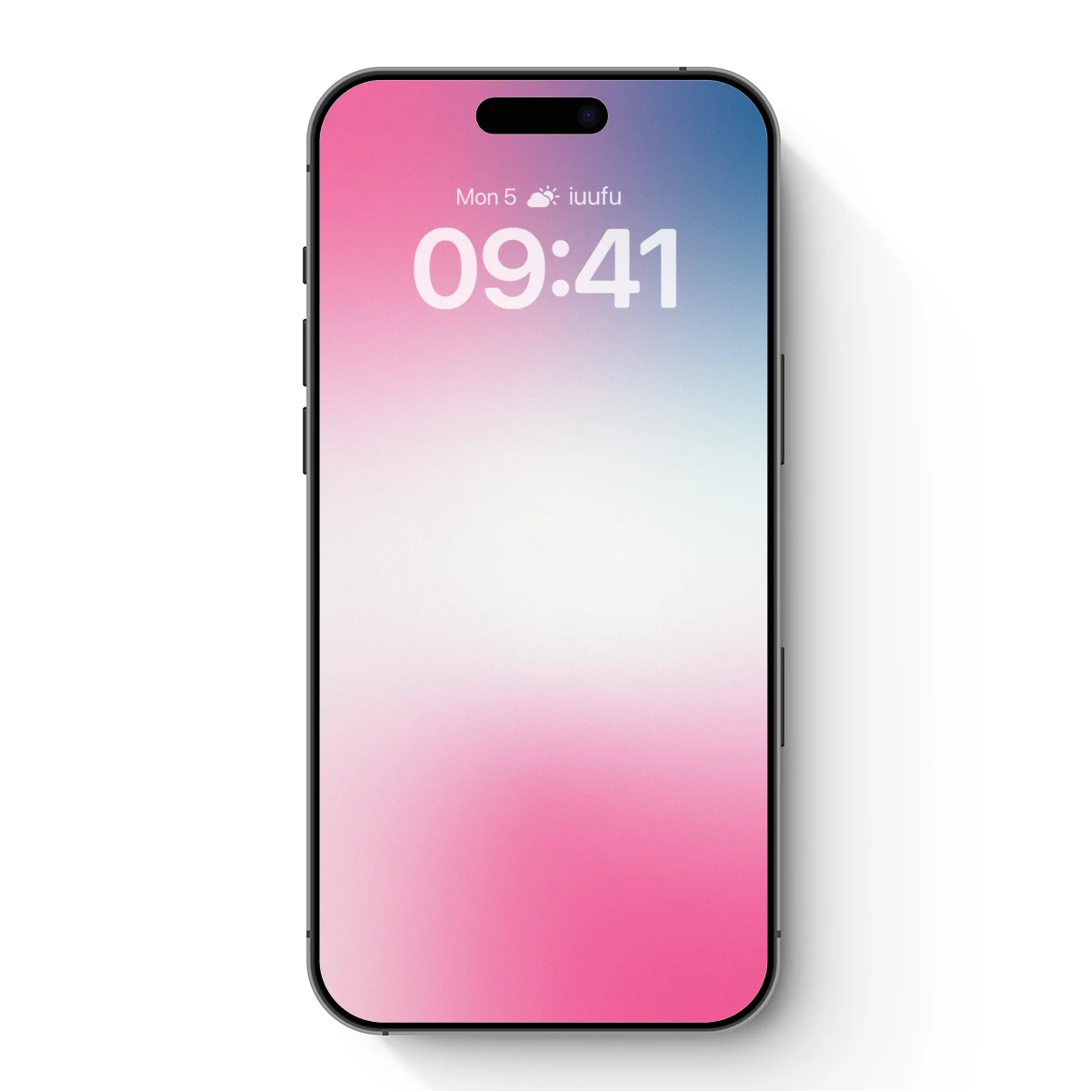 Gradient Harmony: Pink and Blue Fusion
