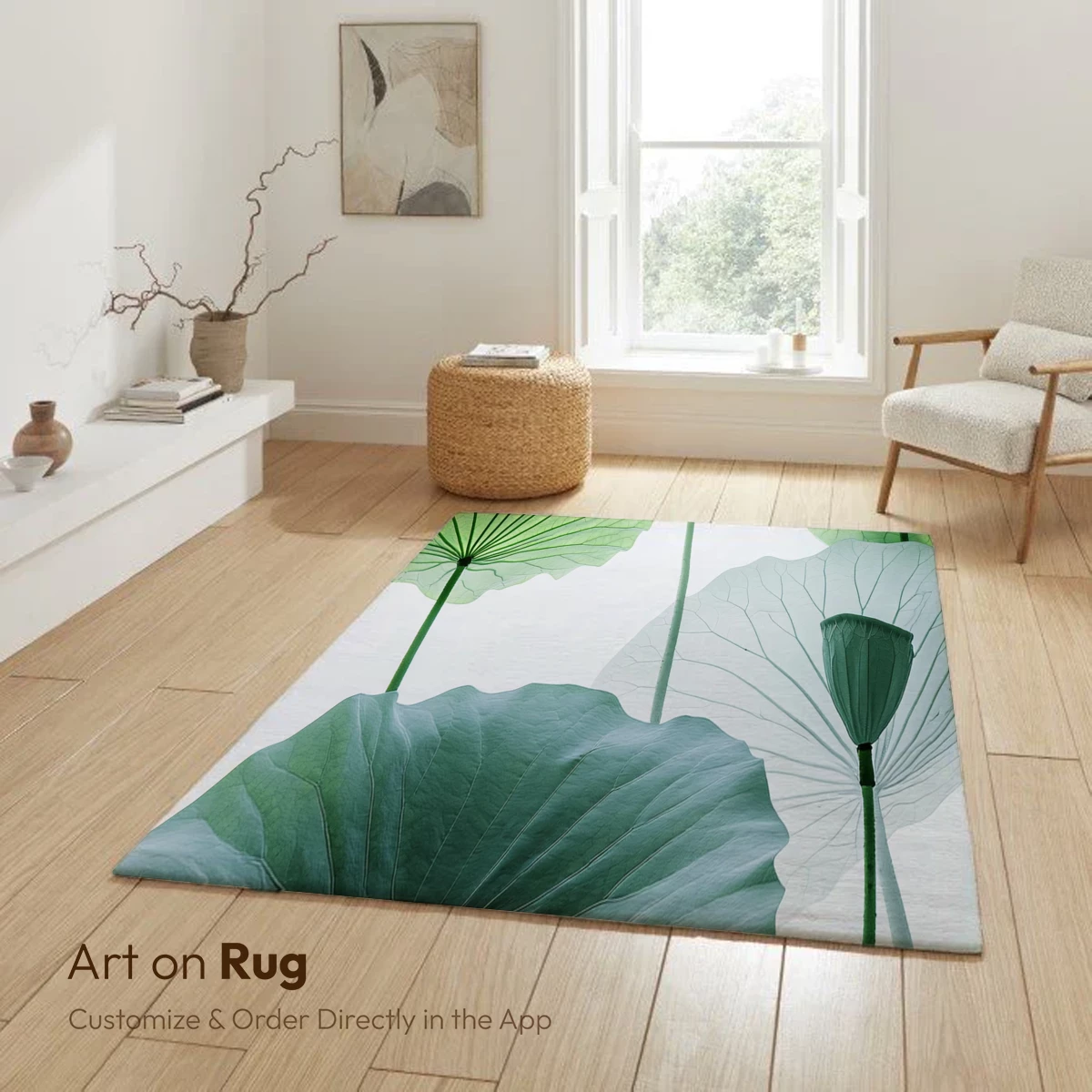 Ethereal Lotus Leaves: Nature's Delicate Canopy - Image 6