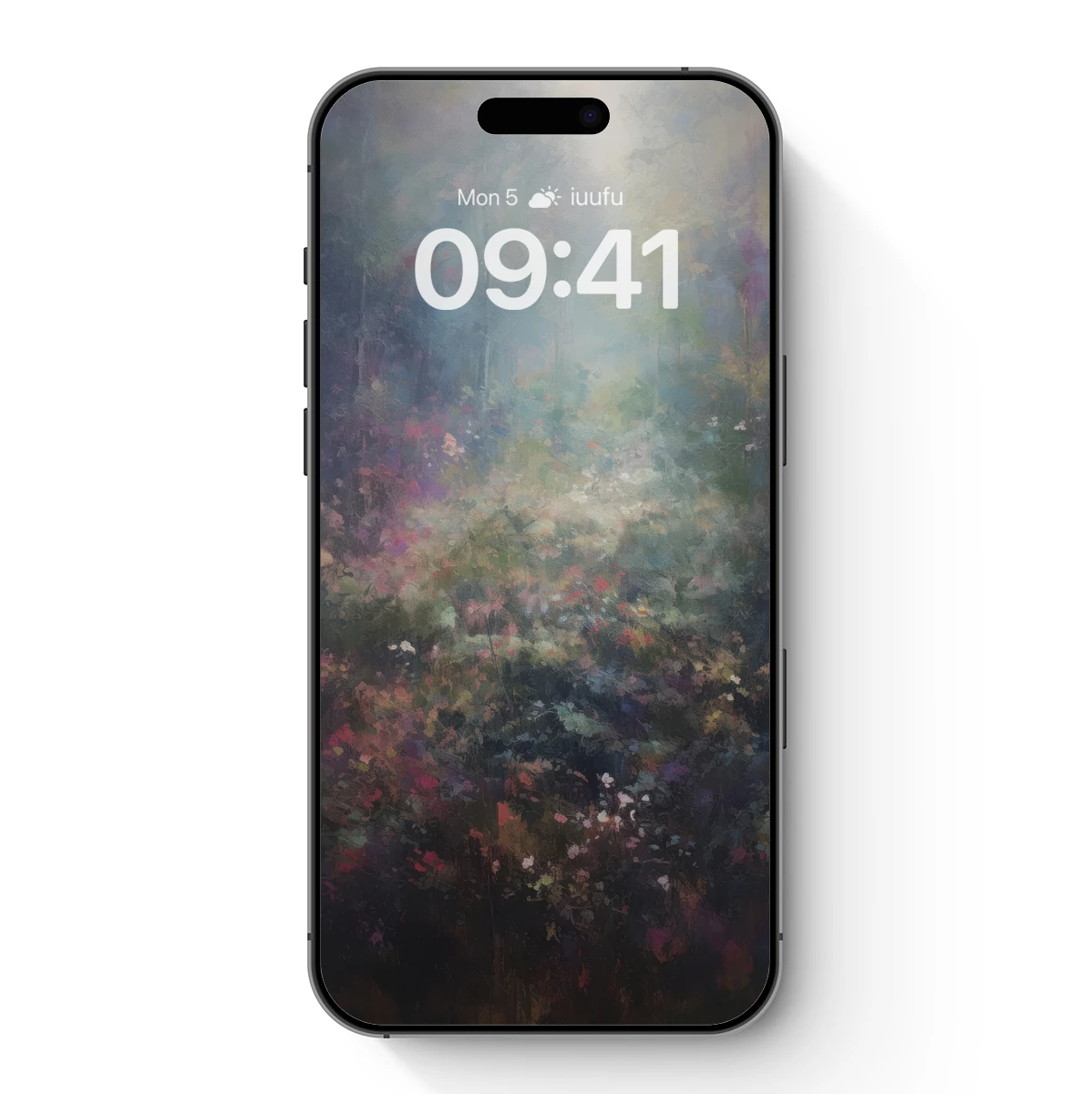 Mystic Forest Glow: Enchanted Floral Path