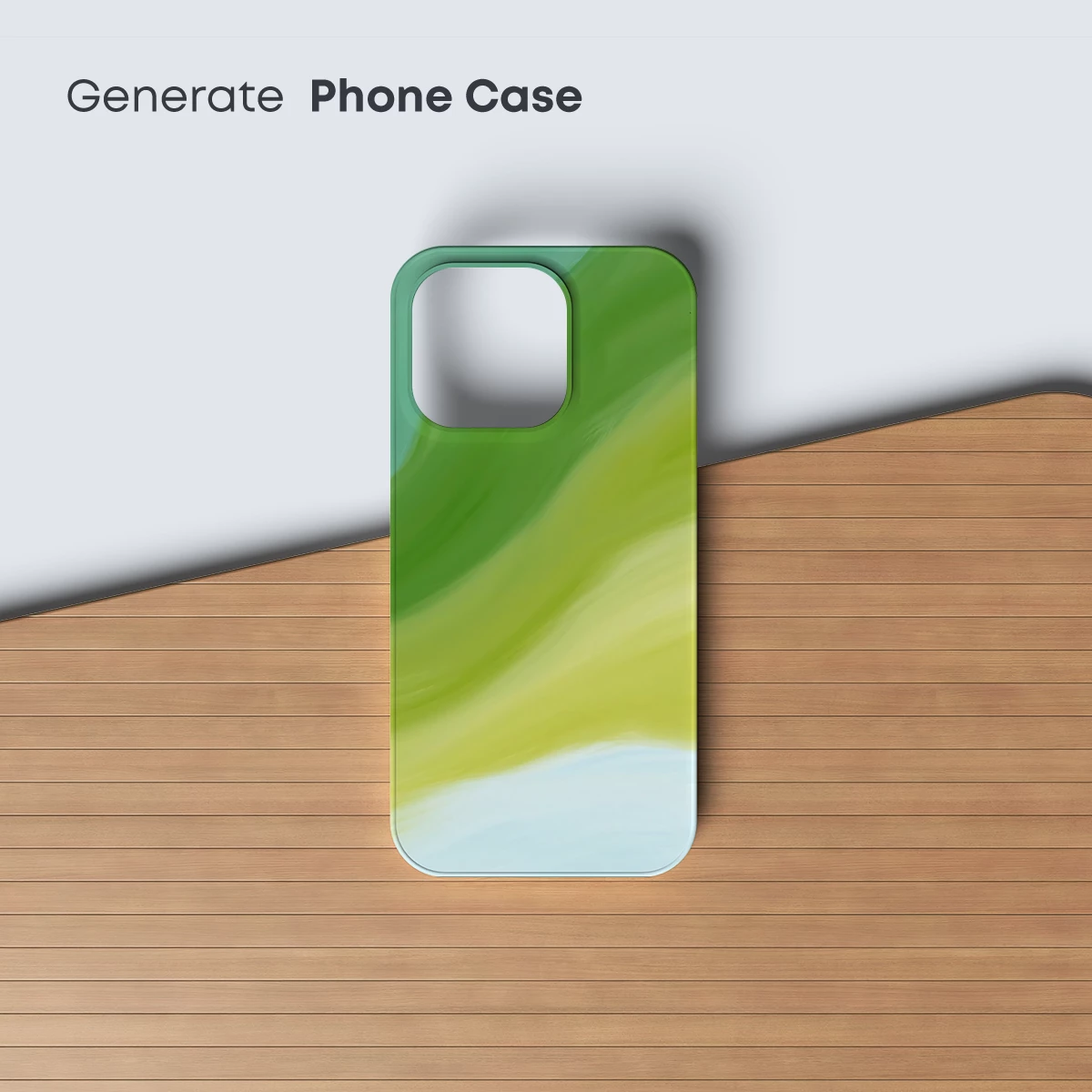 Fluid Green Symphony: Abstract Flow Art - Image 3