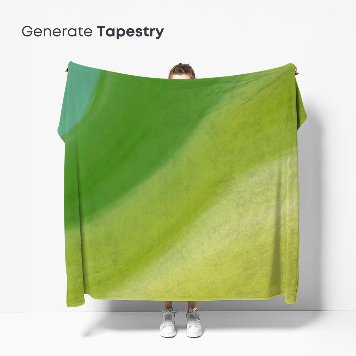 Fluid Green Symphony: Abstract Flow Art - Image 5