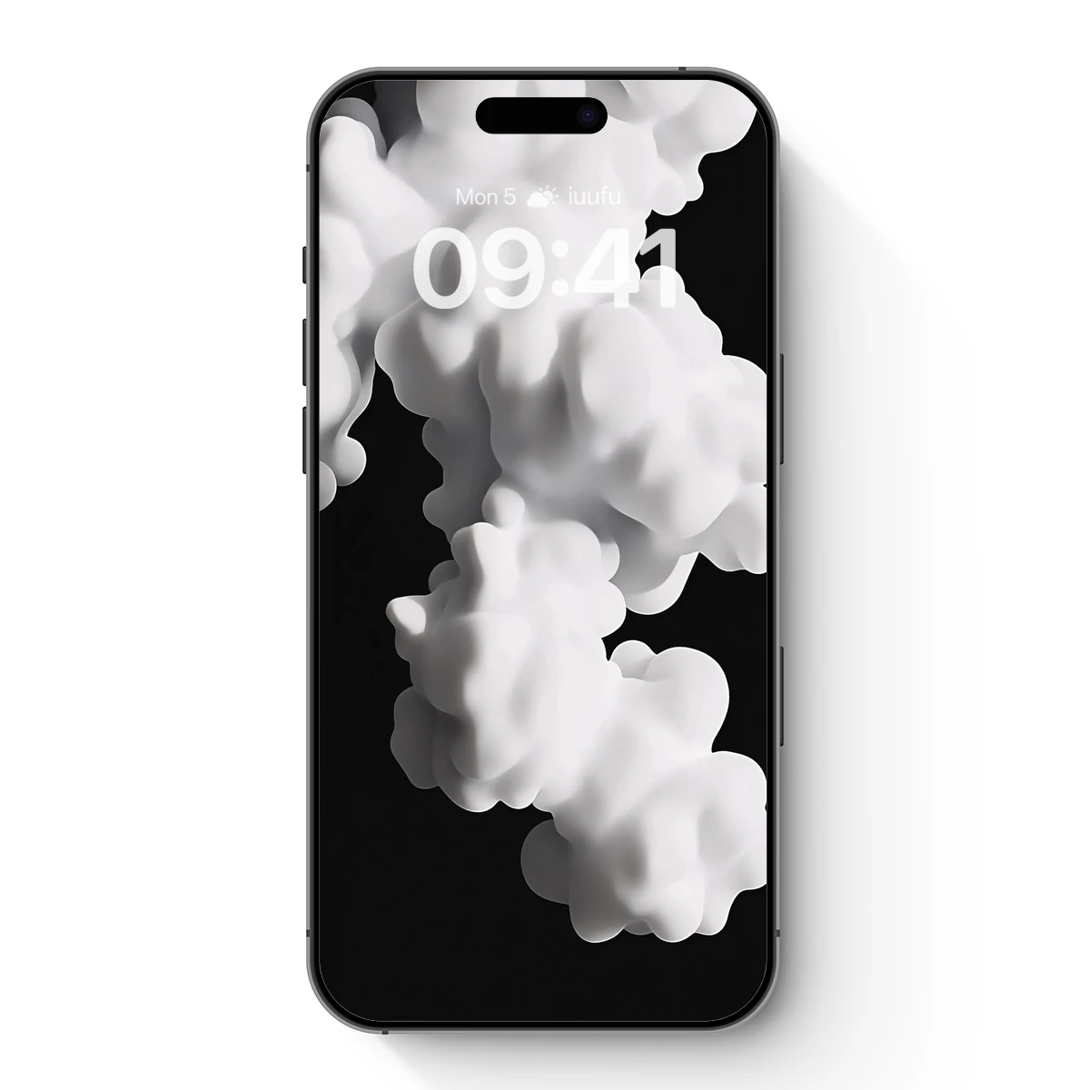 Ethereal Clouds in Midnight Sky