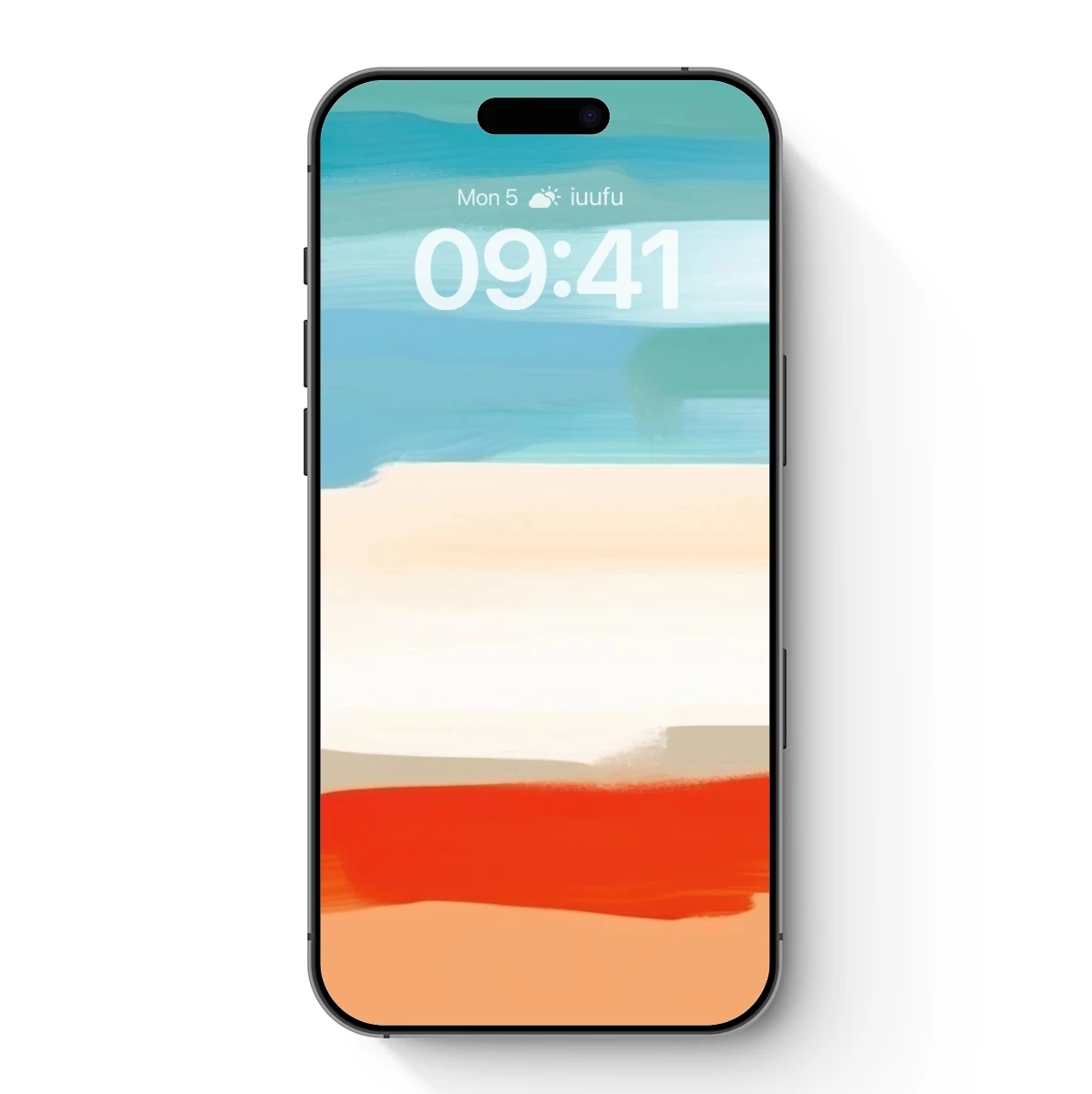 Abstract Horizon Layers: Colorful Tranquility