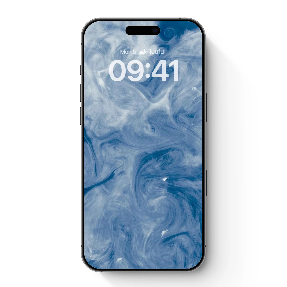 Ethereal Blue Swirls: A Dance of Mist and Water