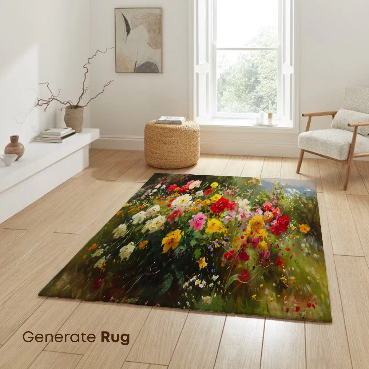 Bouquet of Brilliance: Impressionist Floral Symphony - Image 6