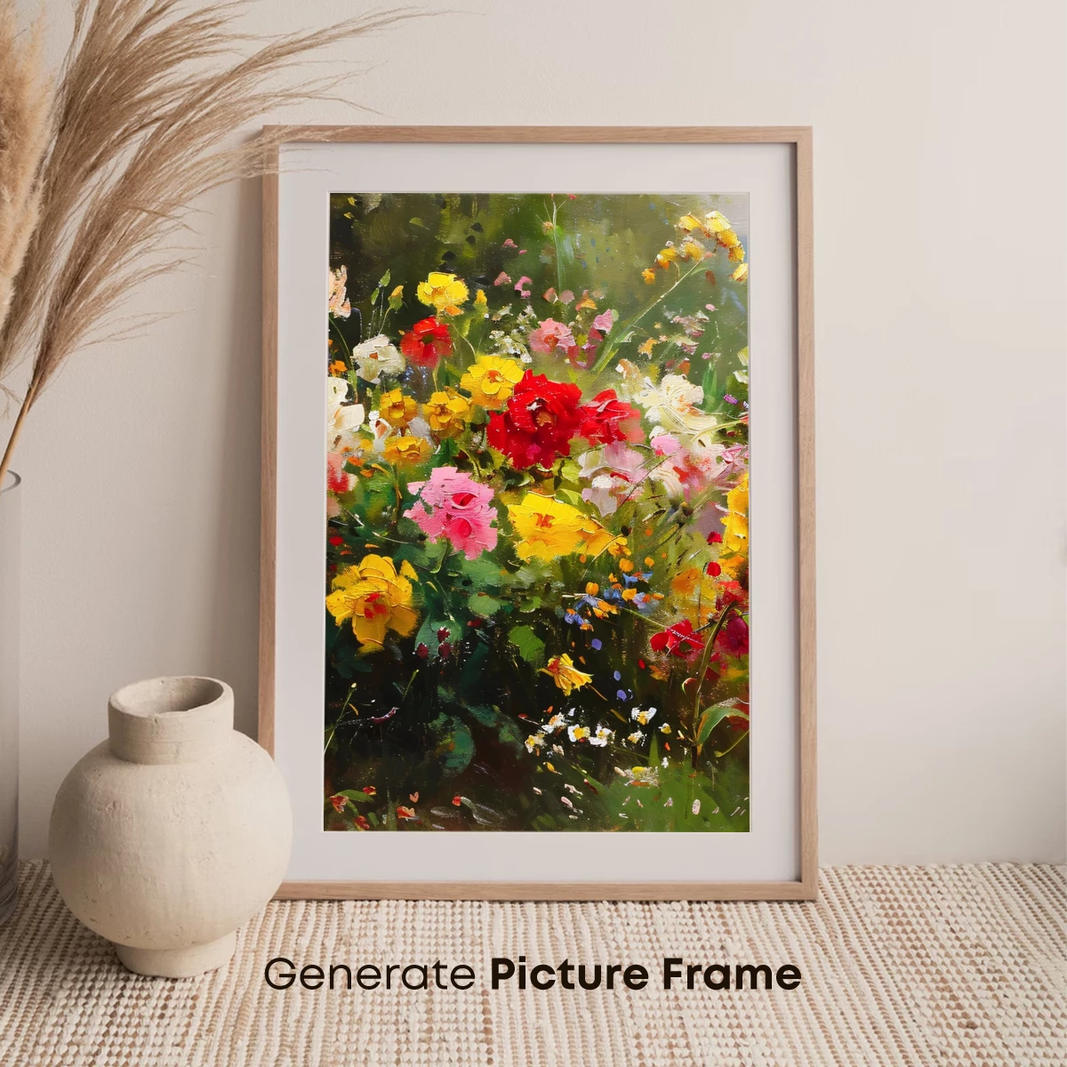 Bouquet of Brilliance: Impressionist Floral Symphony - Image 7