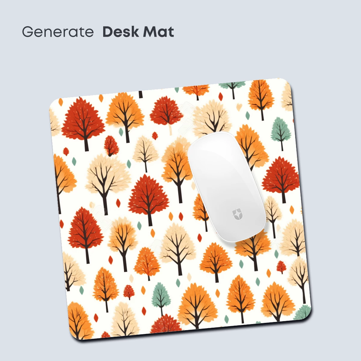 Autumn Forest Palette: Vibrant Trees in Seasonal Harmony - Image 4