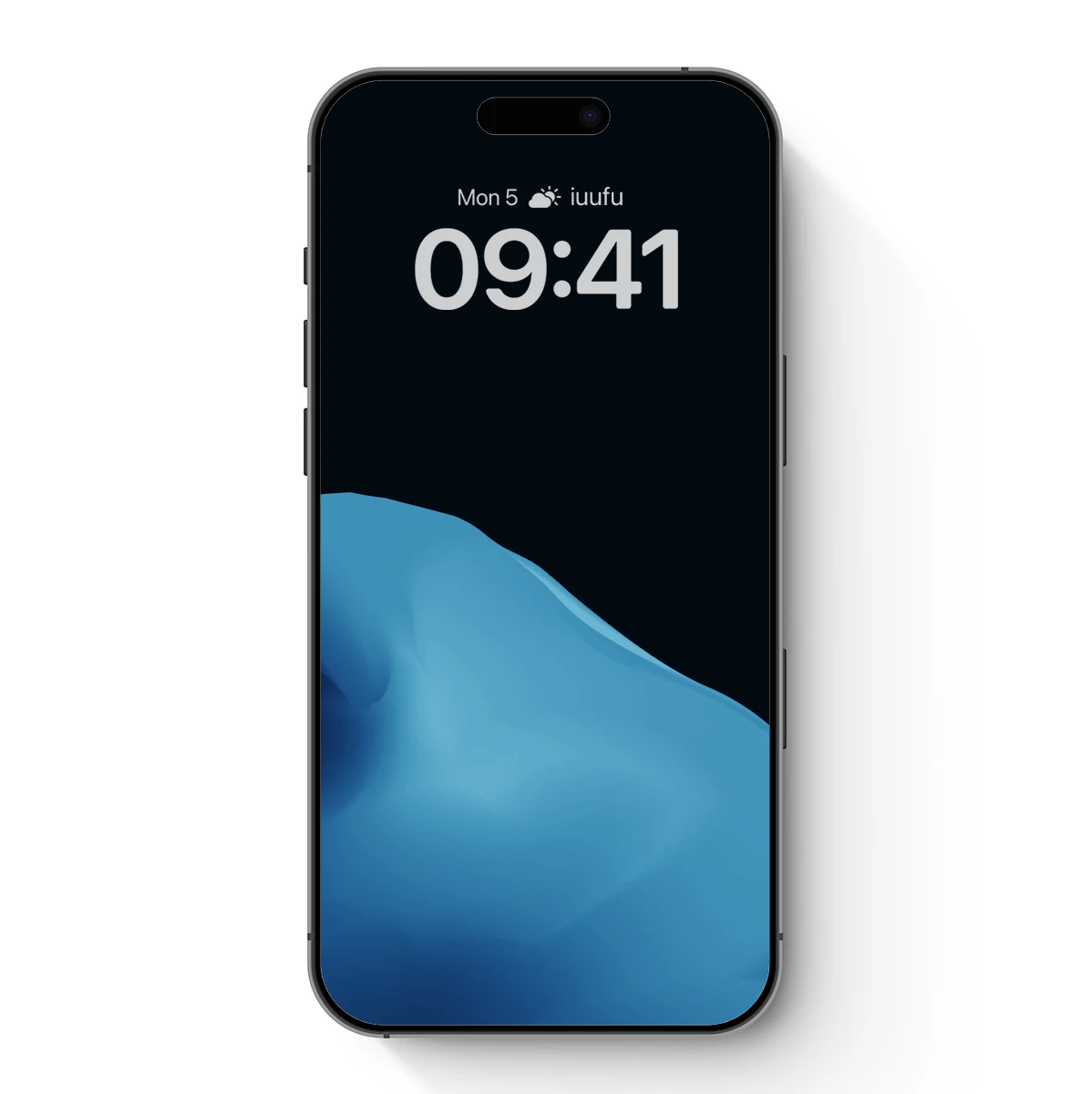 Ethereal Blue Wave: A Digital Sculpture