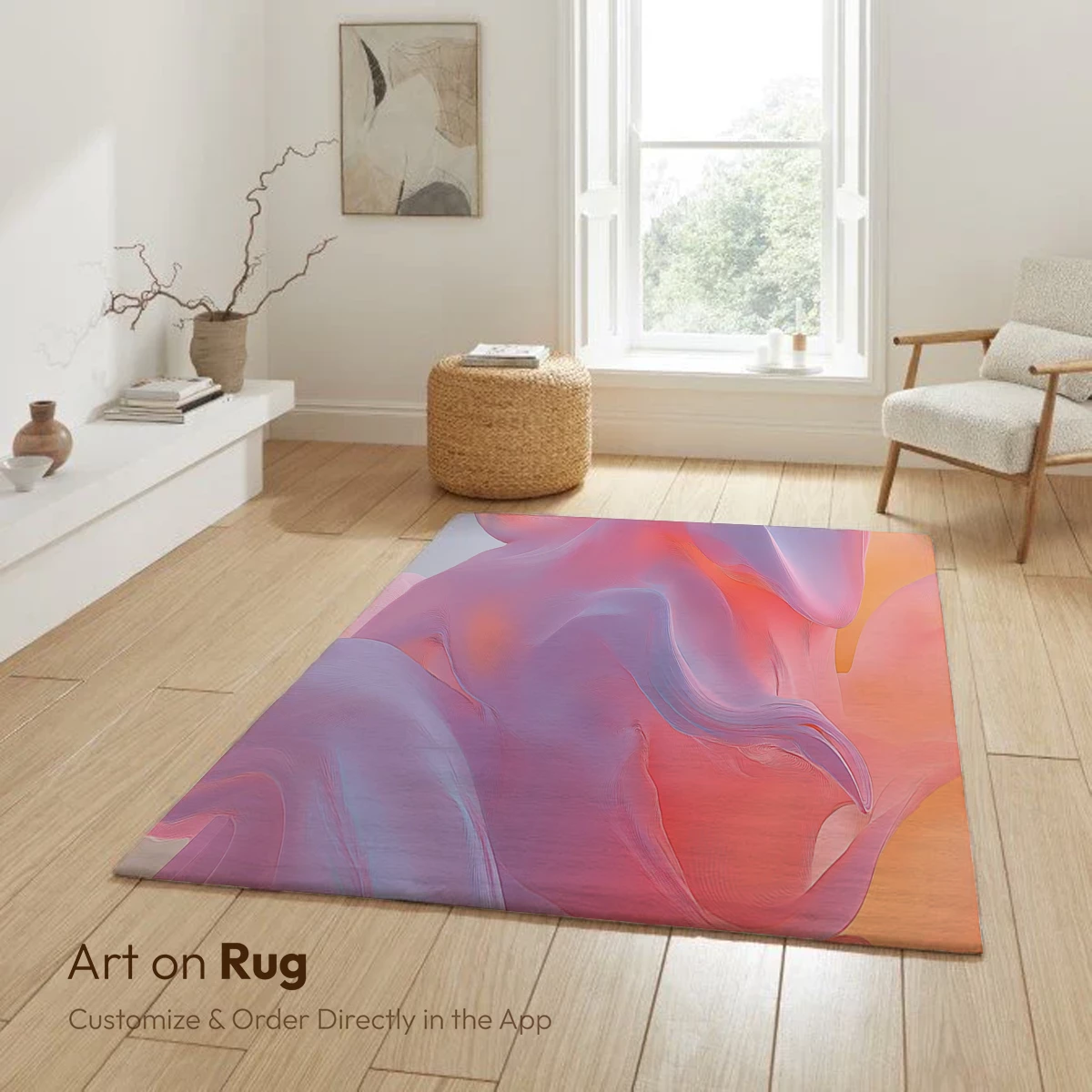 Ethereal Silk Waves: Pastel Dreamscape - Image 6