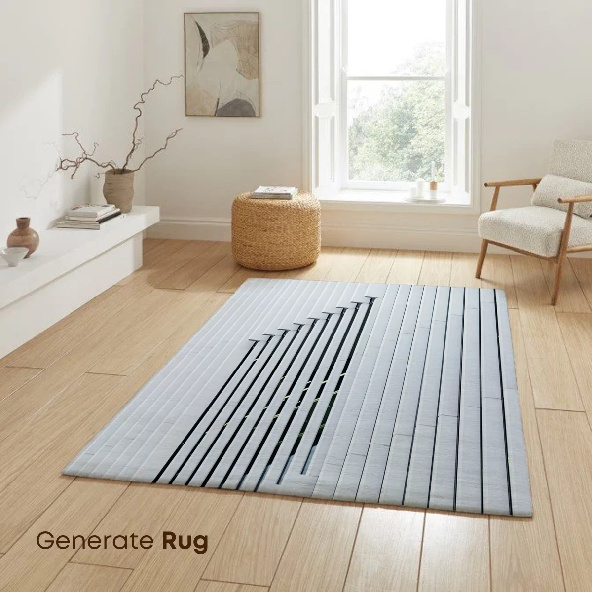 Geometric Symphony: Ascending Columns in Harmony - Image 6