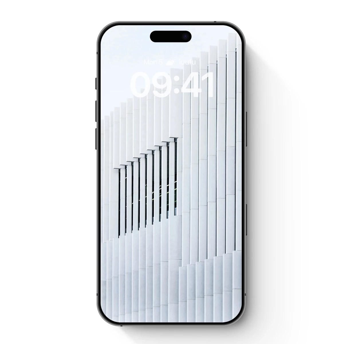 Geometric Symphony: Ascending Columns in Harmony