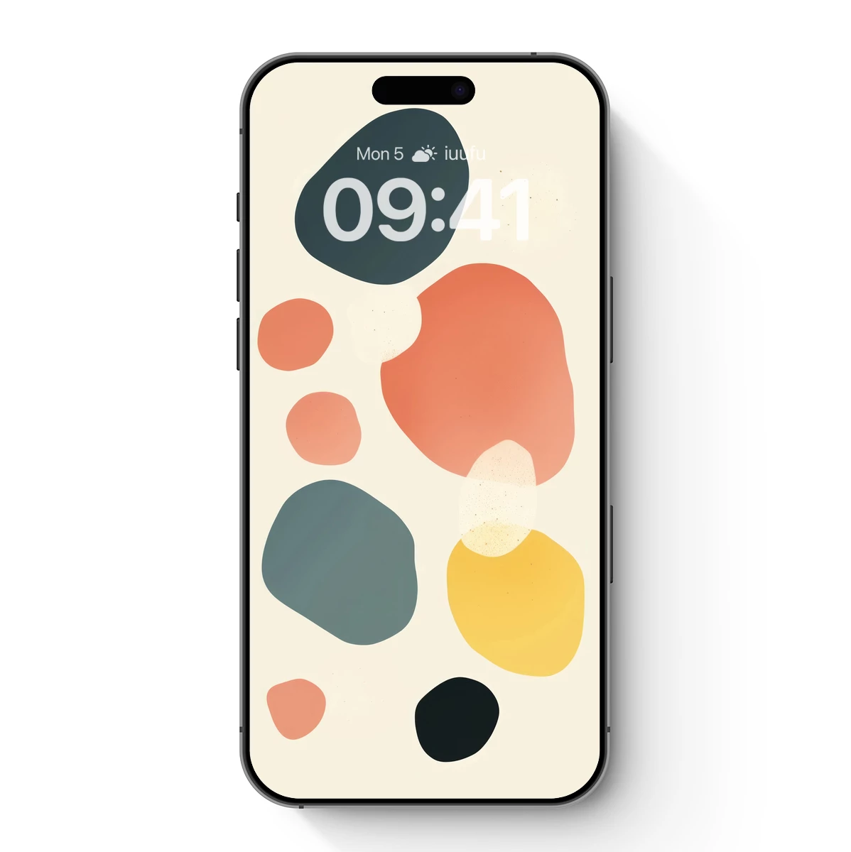 Abstract Blob Symphony: Colorful Modern Art